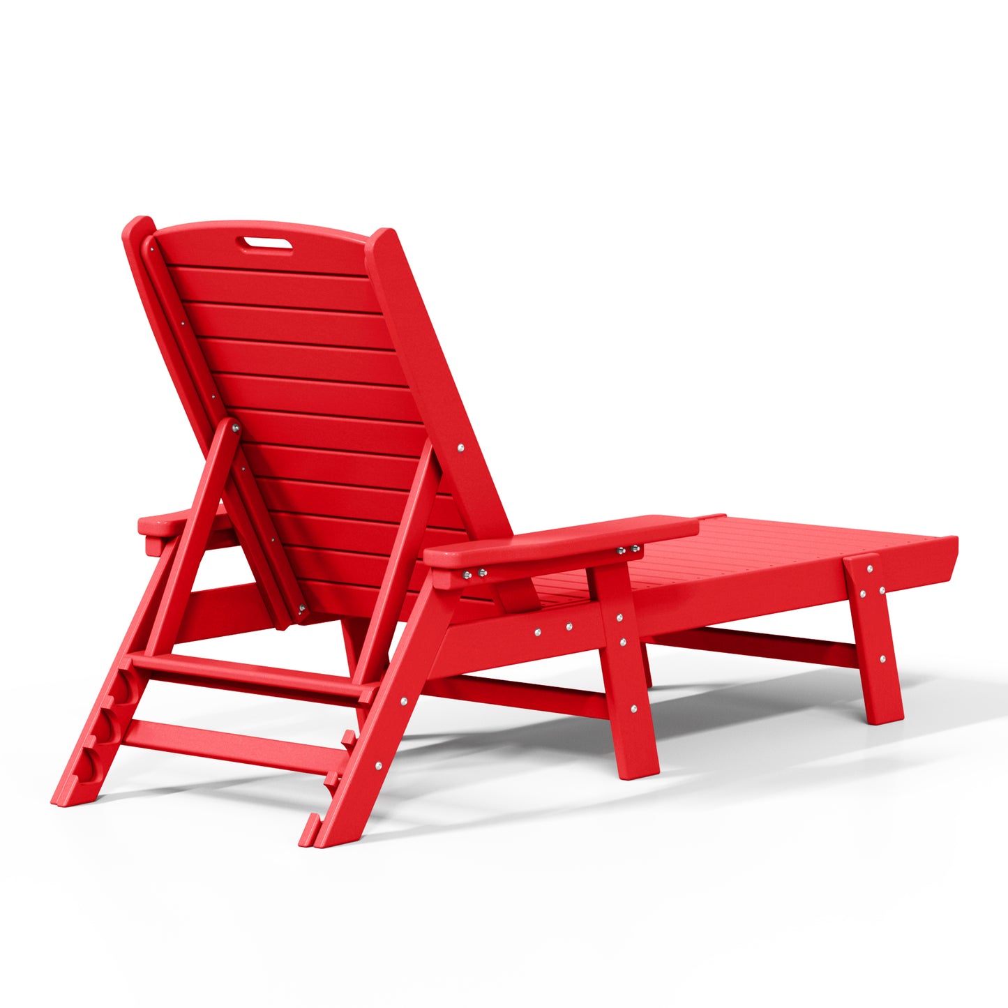 Santa Monica All-Weather Outdoor Reclining Sun Lounger with Arm Rests Seahawk Designs Patio Chaise Lounges