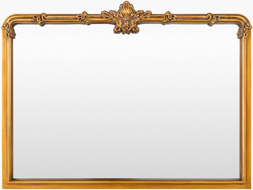 Highclere Mantel Mirror — Gold