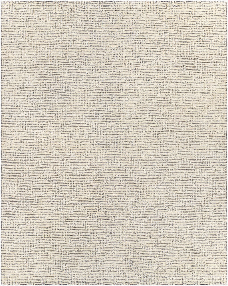 Halcyon Handmade Rug — Charcoal/Cream