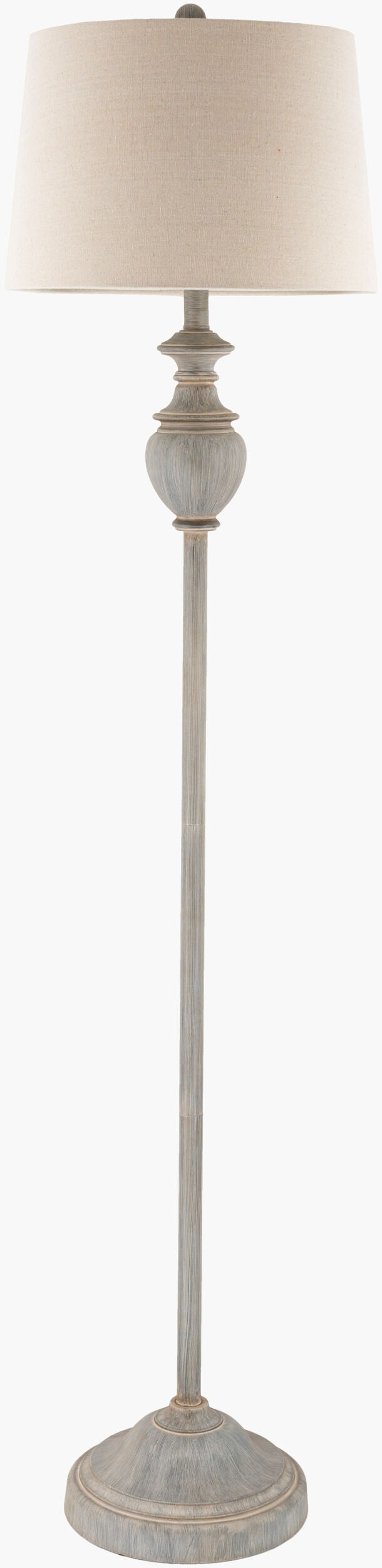Hadlee Accent Floor Lamp — Gray