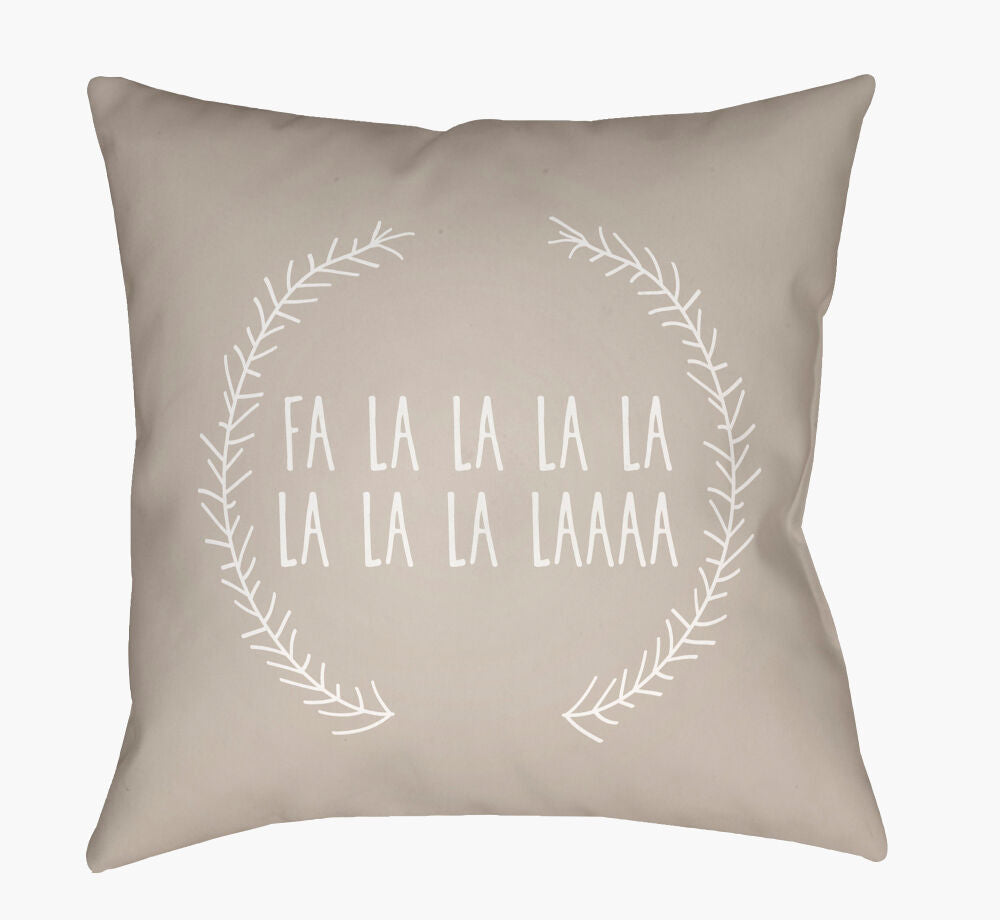 Falalalala Accent Pillow