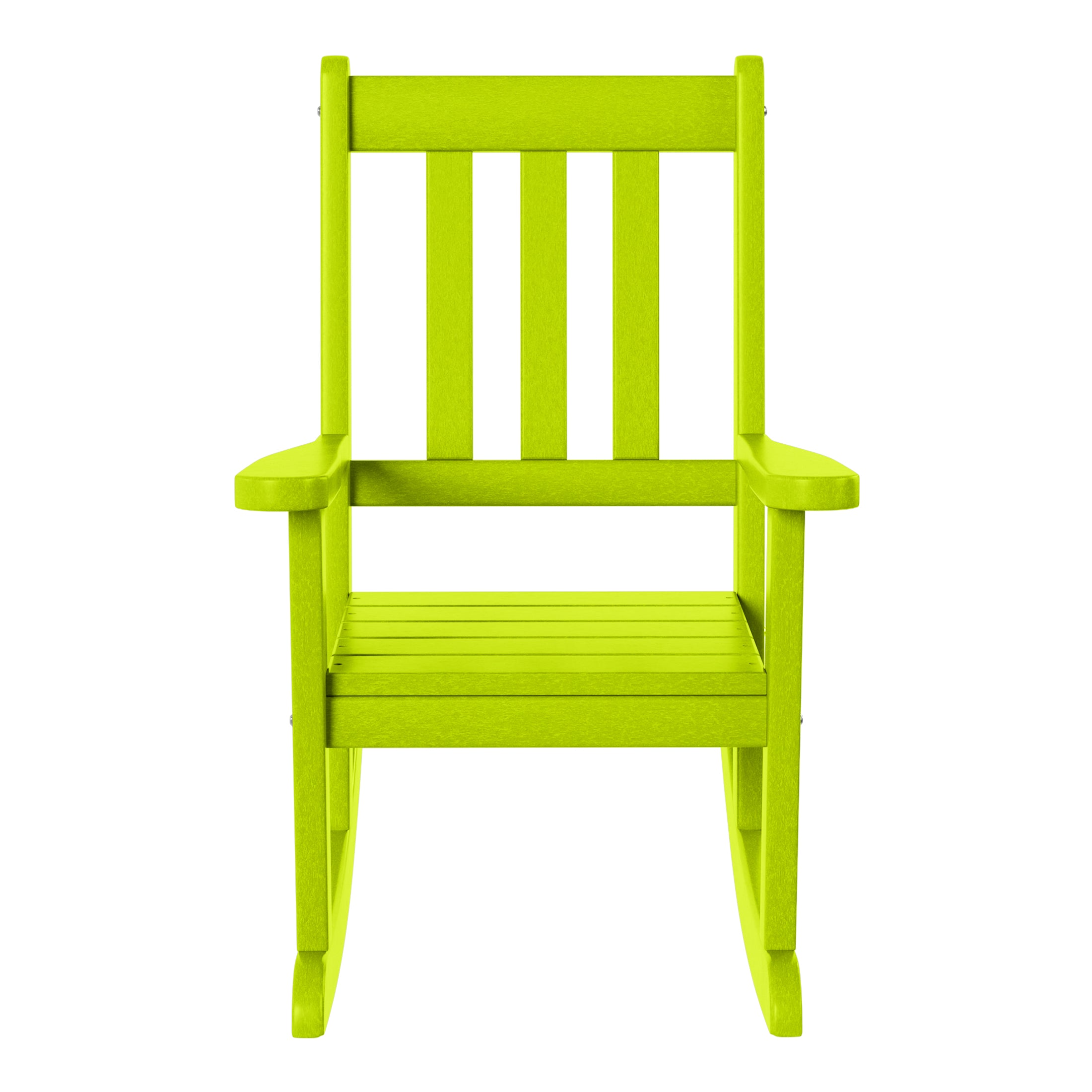 Tiny Terraces Kids Rocking Chair (Set of 2) Lime Seahawk Designs Kids Patio Rocking Chairs