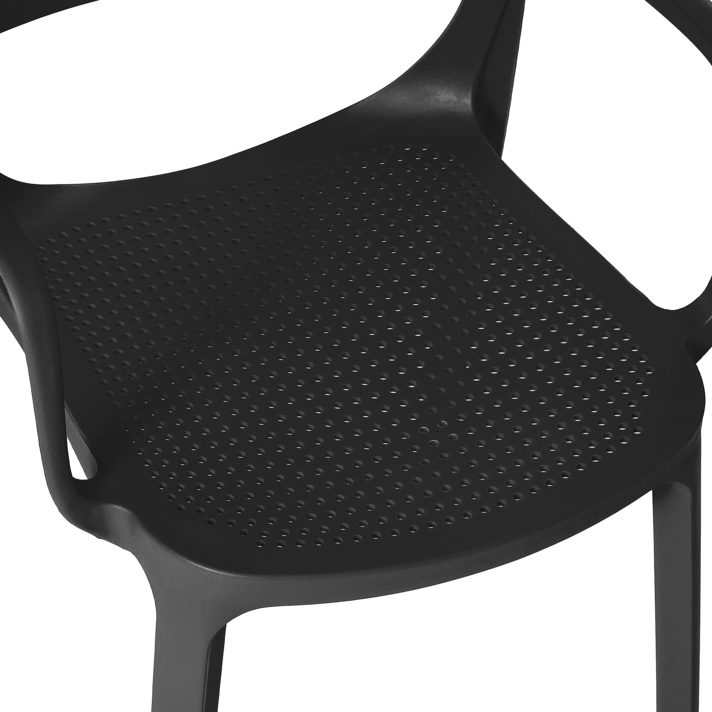 Polyform Stacking Dining Arm Chair (Set of 2) Seahawk Designs Patio Dining Chairs