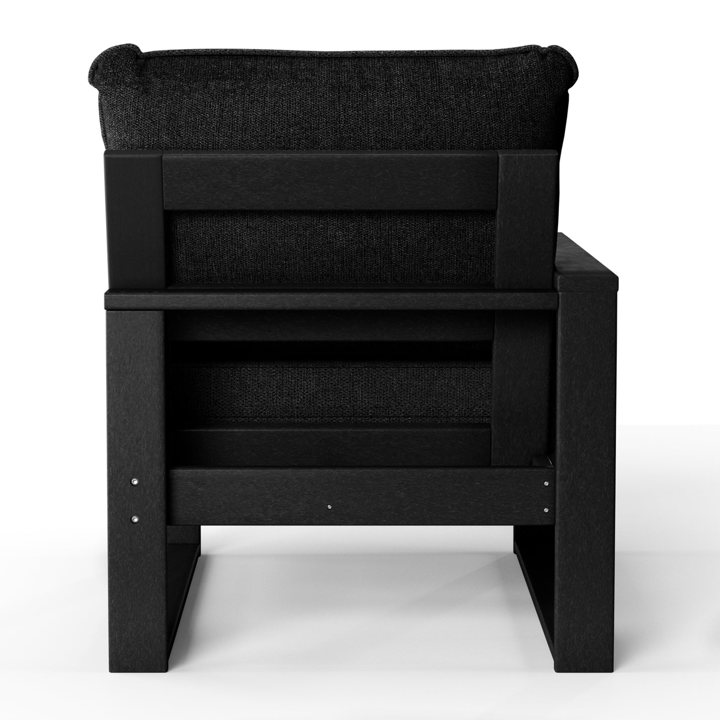 Signature All-Weather Outdoor Modular Patio Deep Seating Left Arm Chair (Left Arm Sectional Seat) Seahawk Designs Patio Chairs