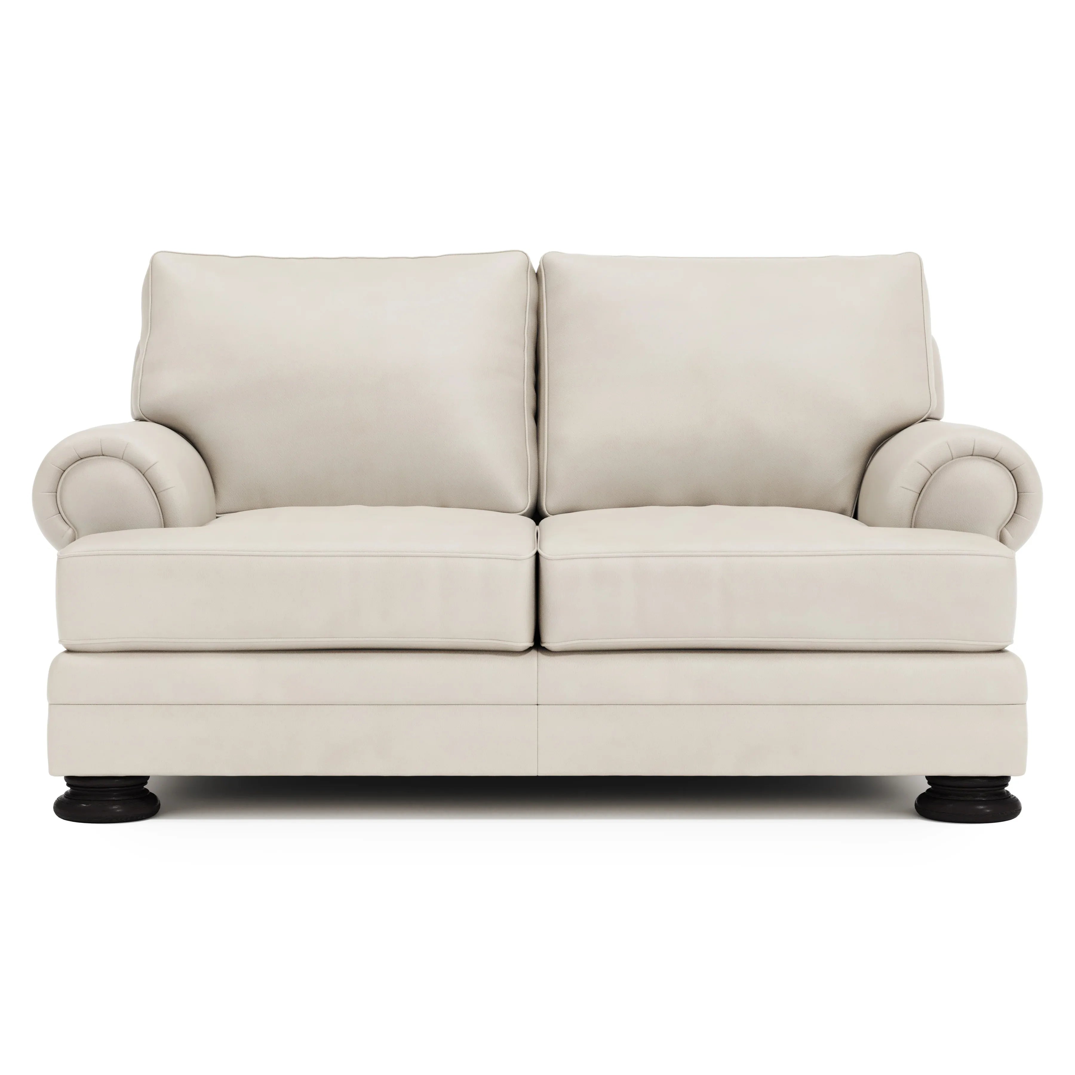 Foster Leather Loveseat Bernhardt Living