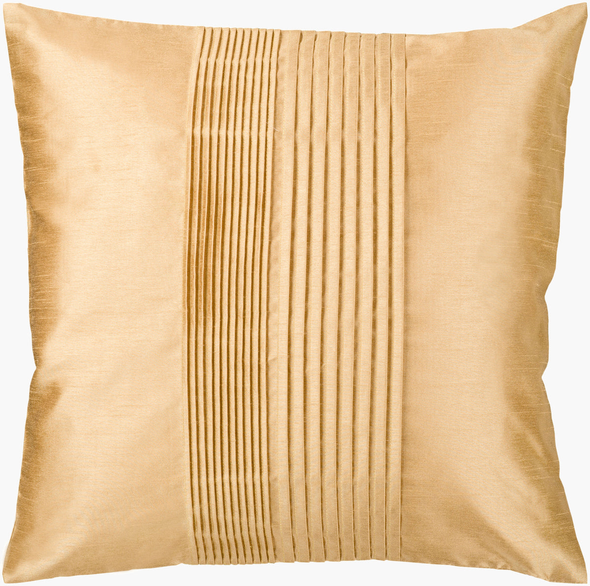 Solid Pleated Accent Pillow