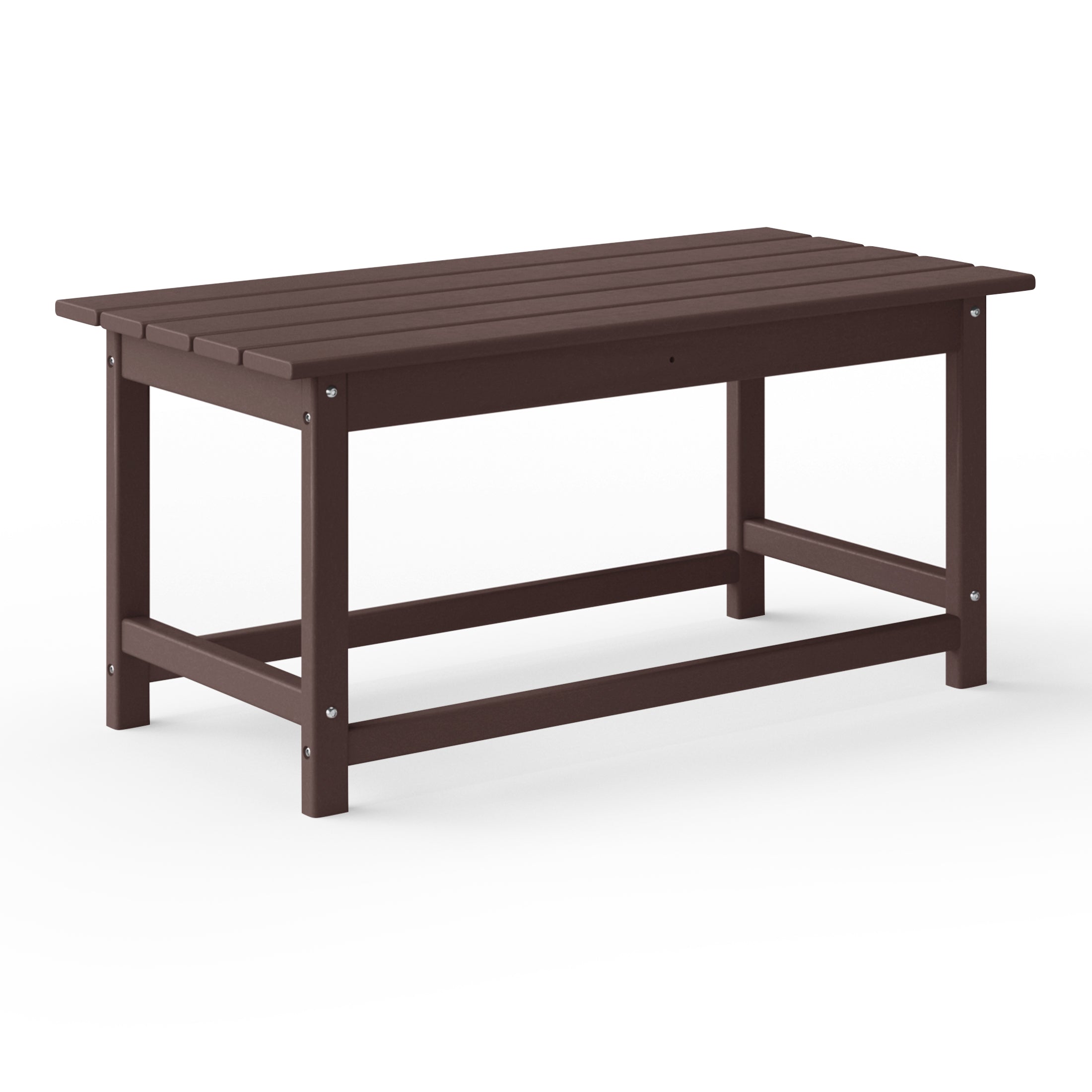 Tuscany All-Weather Outdoor Coffee Table (35" Top) Dark Green Seahawk Designs Patio Coffee Tables