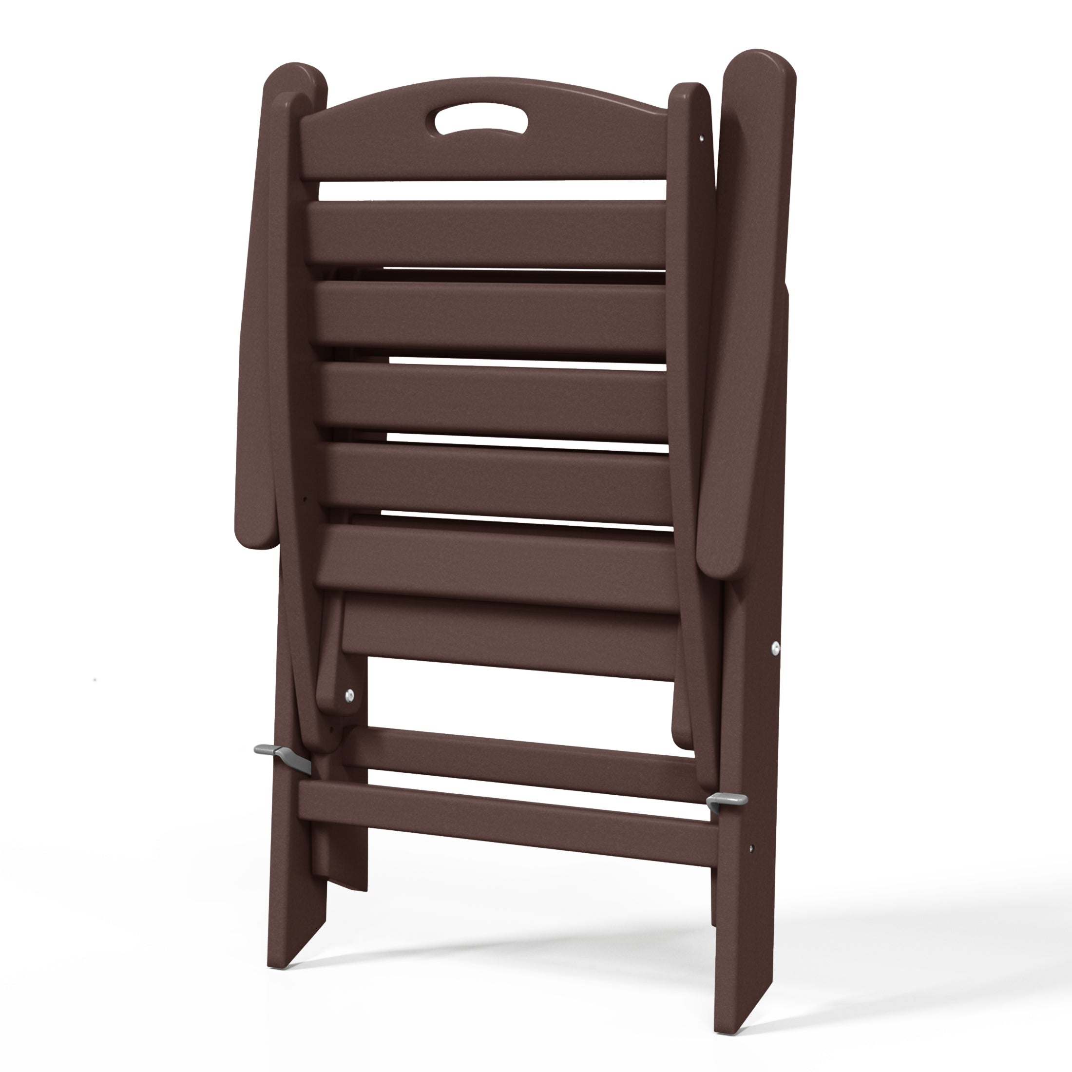 Aarhus All-Weather Outdoor Patio Folding Tall Back Dining Chair (38" High) Seahawk Designs Patio Dining Chairs