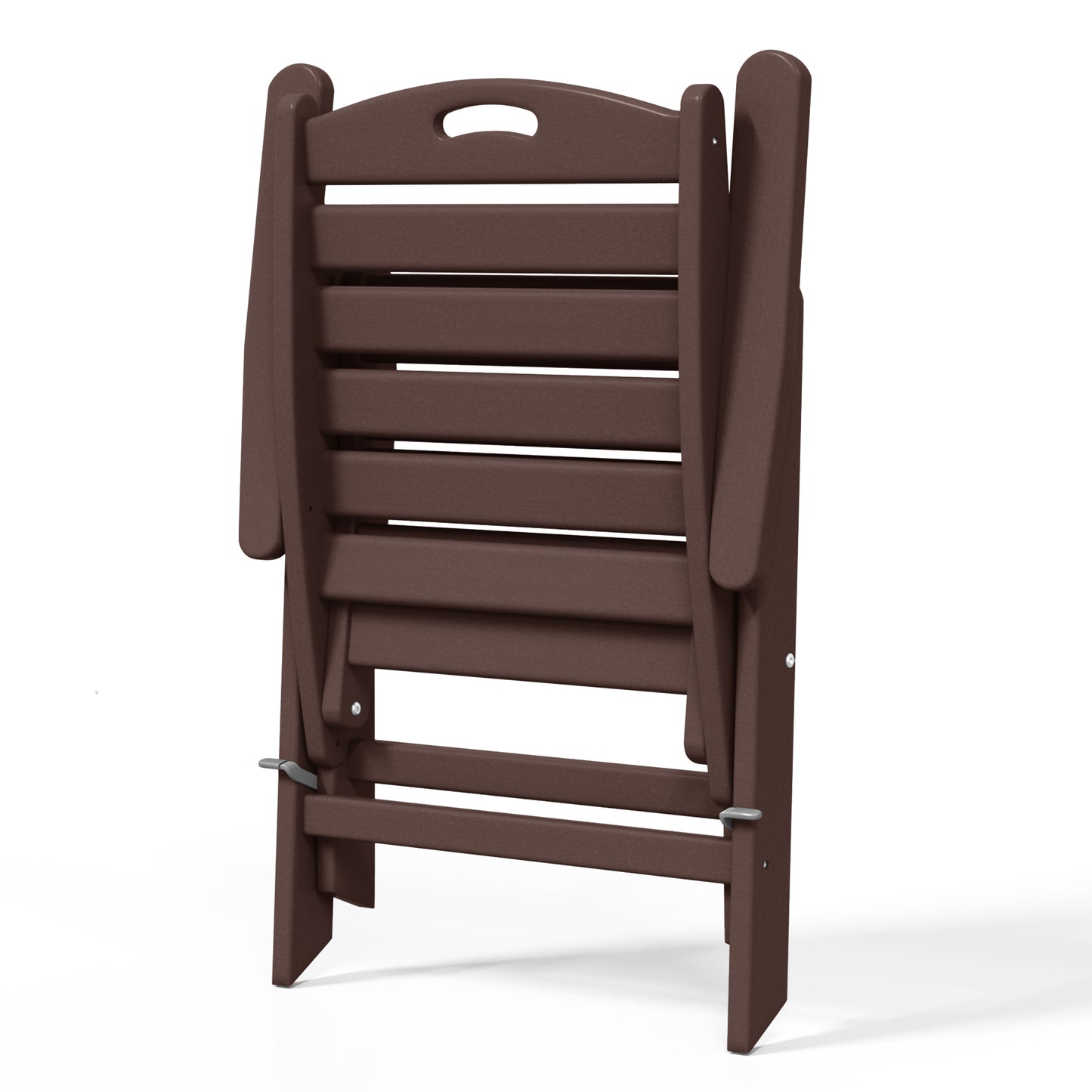 Aarhus All-Weather Outdoor Patio Folding Tall Back Dining Chair (38" High) Seahawk Designs Patio Dining Chairs