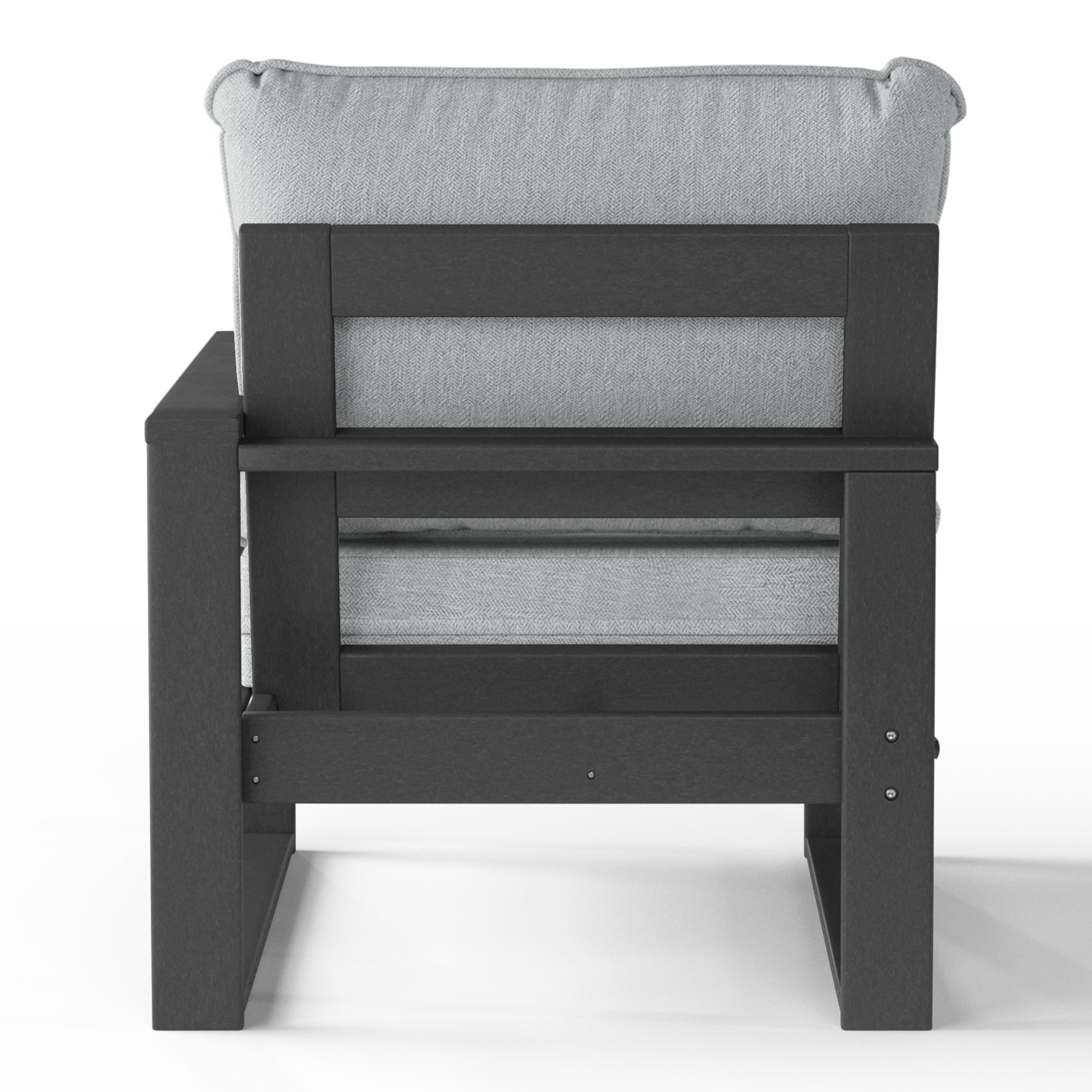 Signature All-Weather Outdoor Modular Patio Deep Seating Right Arm Chair (Right Arm Sectional Seat) Seahawk Designs Patio Chairs