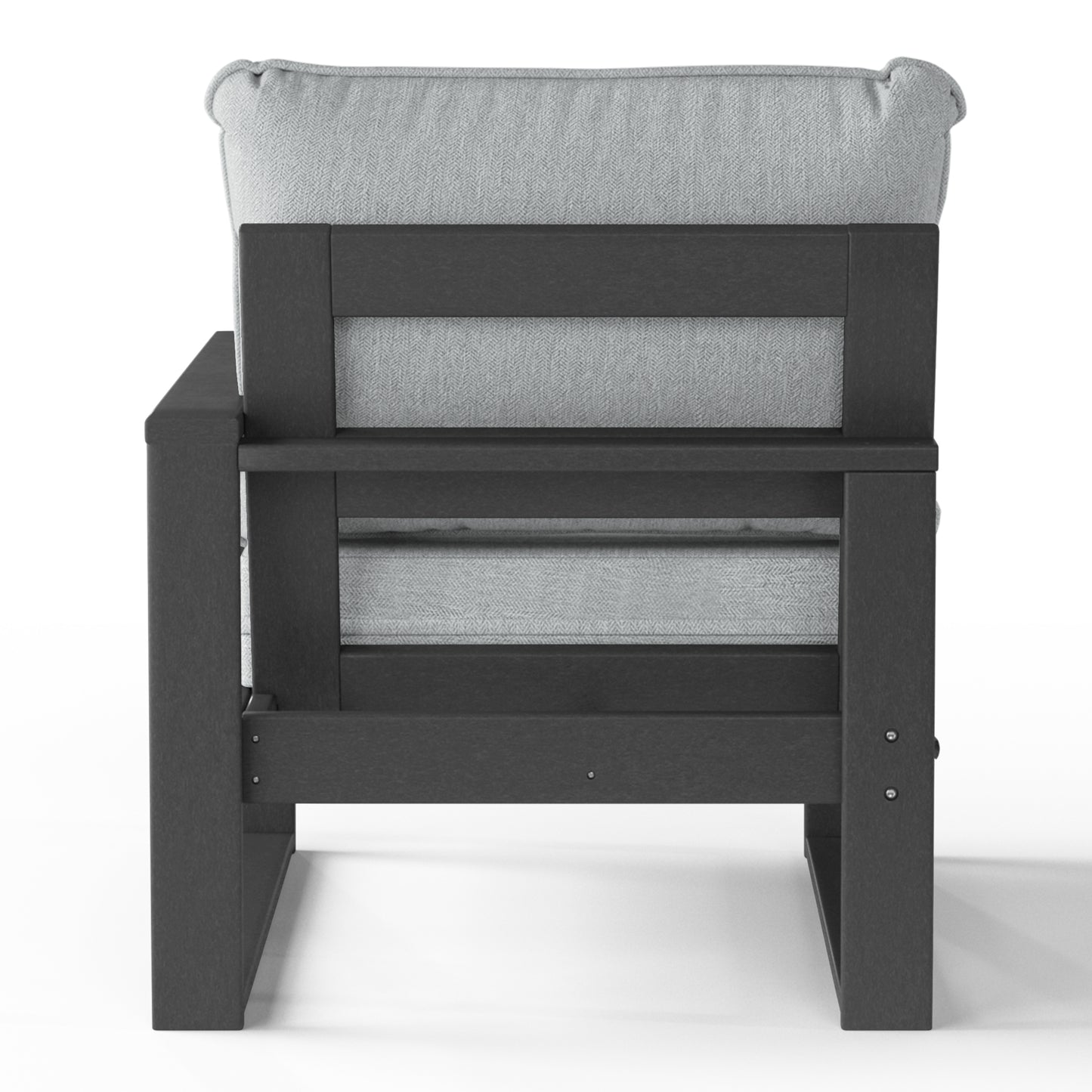 Signature All-Weather Outdoor Modular Patio Deep Seating Right Arm Chair (Right Arm Sectional Seat) Seahawk Designs Patio Chairs