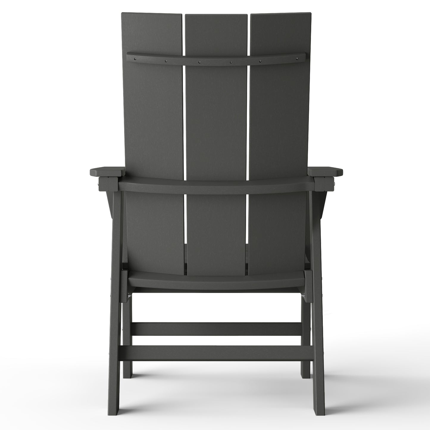Malibu Modern All-Weather Outdoor Contoured Adirondack Dining Chair Seahawk Designs Patio Dining Chairs