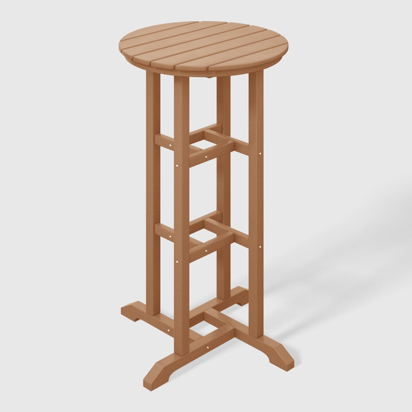 Stockholm All-Weather Outdoor Round Bar Bistro Table (42" Height) Seahawk Designs Patio Bar Tables