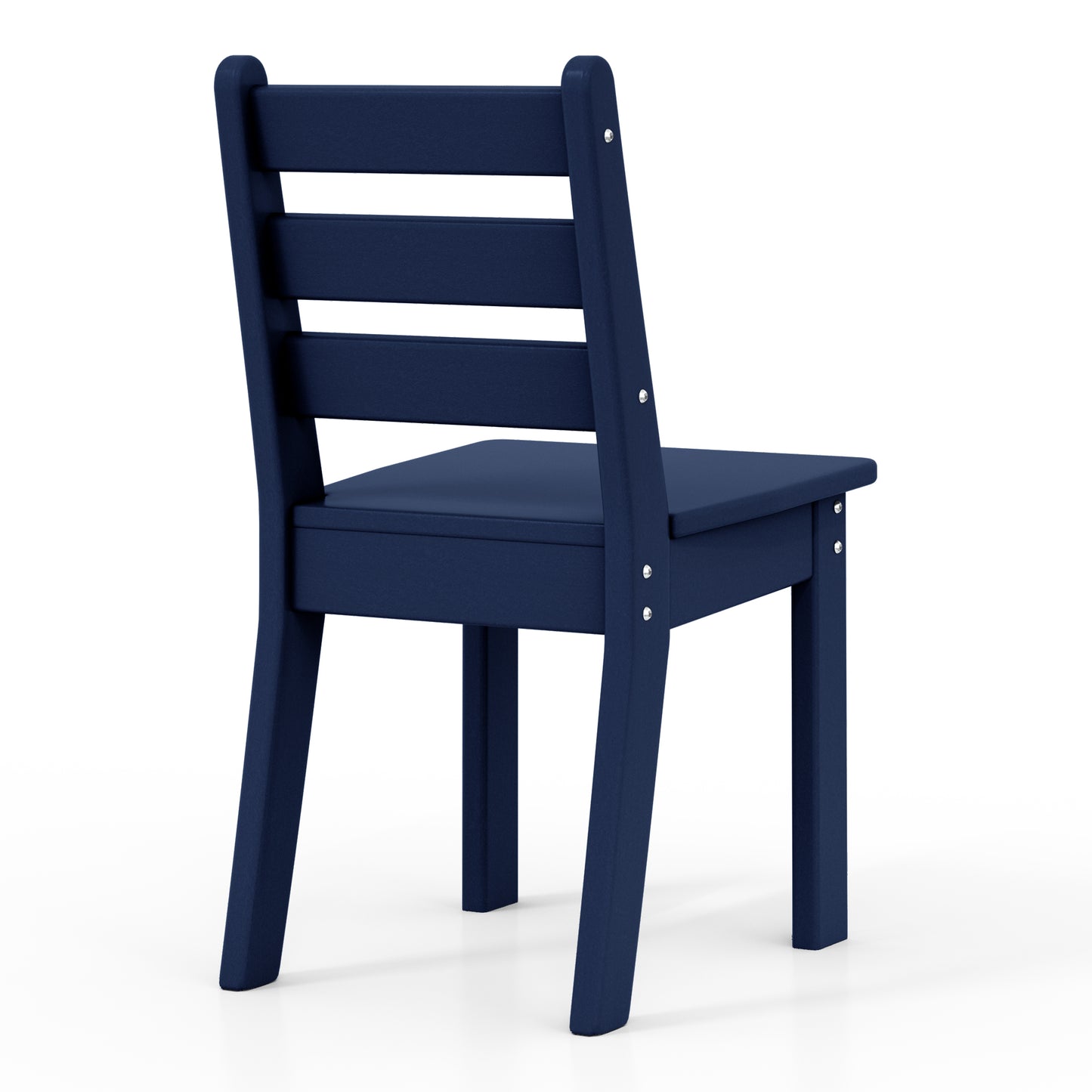 Tiny Terraces Kids' All-Weather Outdoor Dining Chair (Set of 2) Seahawk Designs Kids Patio Dining Chairs