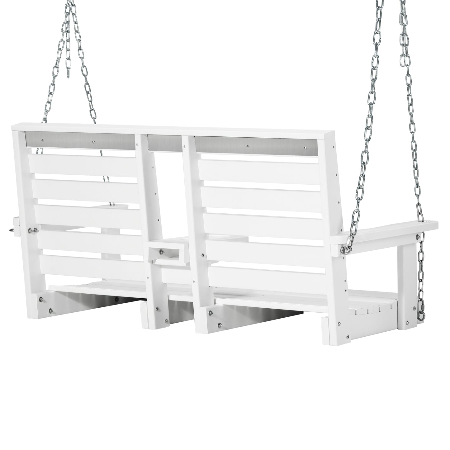 Charleston 54" Porch Swing with Folding Cup Holder Seahawk Designs Porch Swings