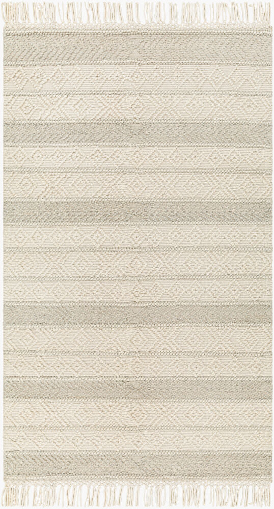 Hemingway Handmade Rug — Beige/Ivory