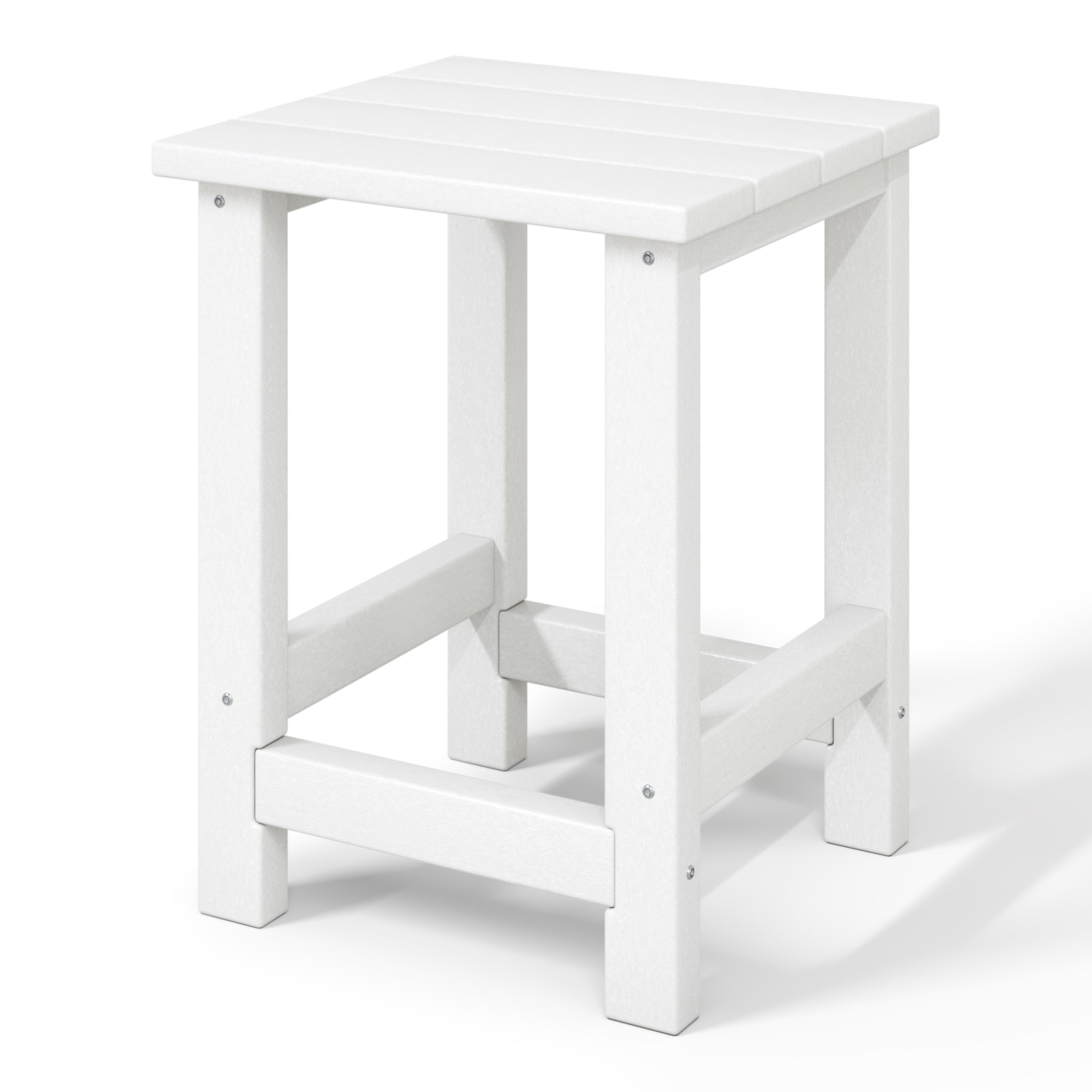 Tiny Terraces Kids' All-Weather Outdoor Side Table (12" Top) Seahawk Designs Kids Patio Side Tables