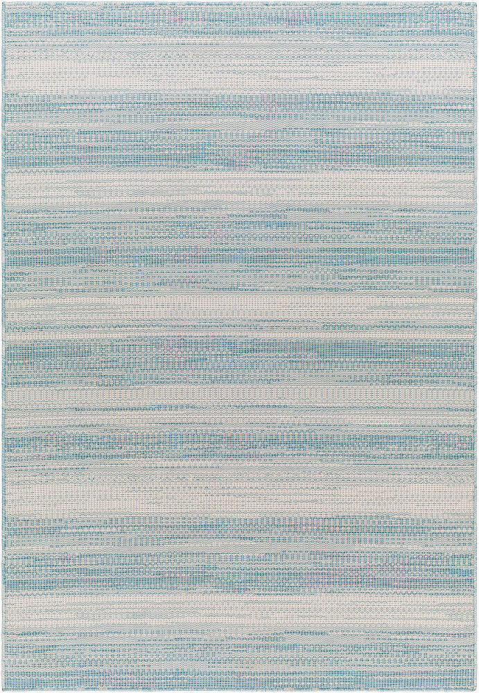 Hampton Machine Woven Rug — Ivory/Medium Green
