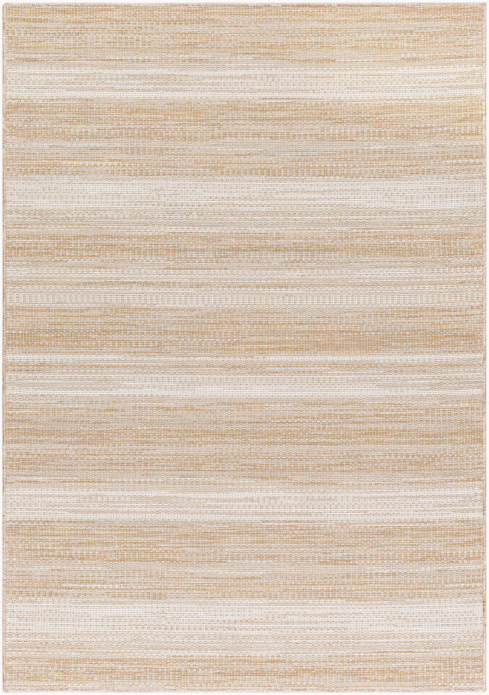 Hampton Machine Woven Rug — Brown/Ivory