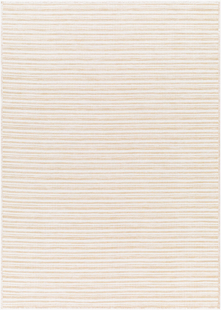 Hampton Machine Woven Rug — Brown/Ivory