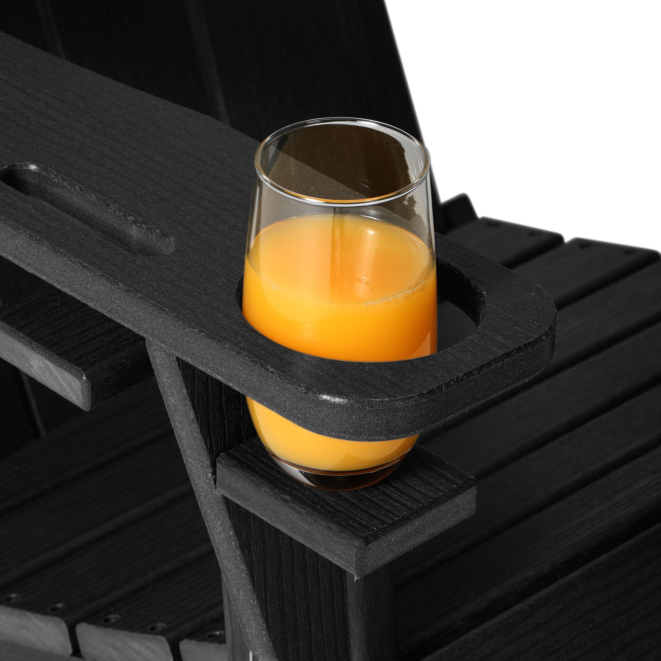 Chatham All-Weather Outdoor Folding Adirondack Chair with Cup Holder Seahawk Designs Adirondack Chairs