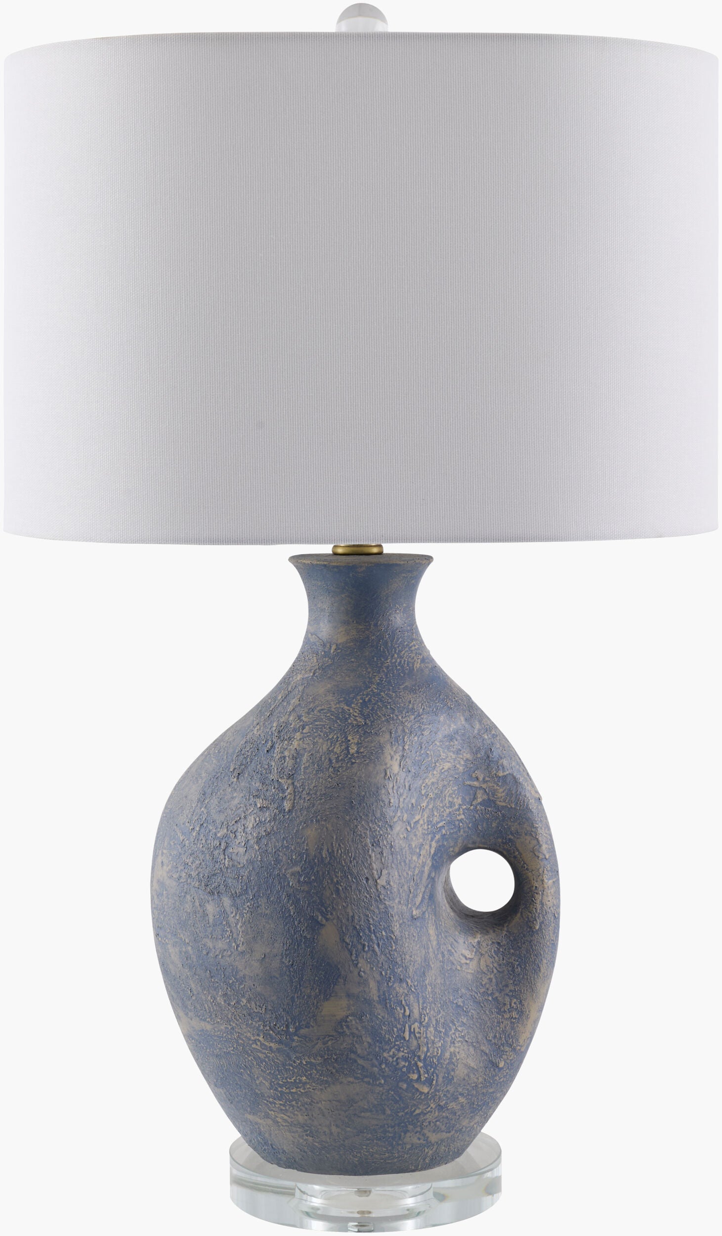 Haria Accent Table Lamp — Blue