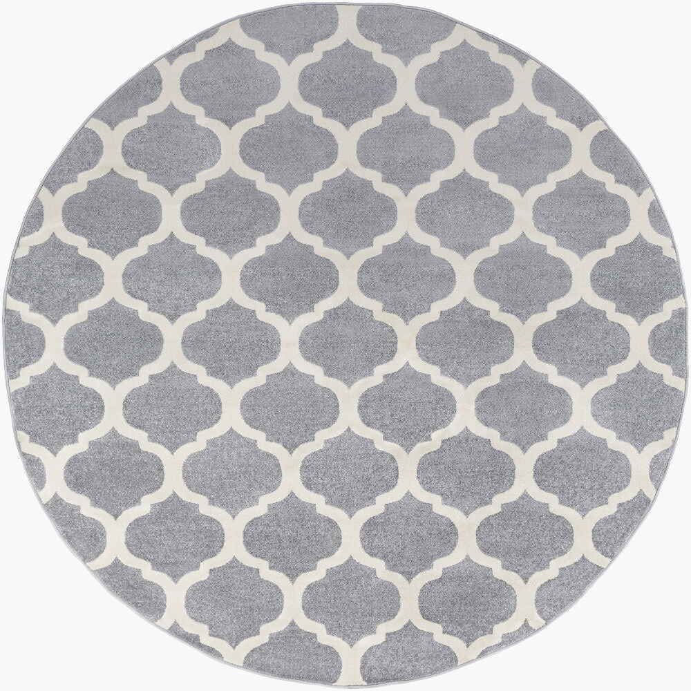 Horizon Machine Woven Rug — Cream/Slate
