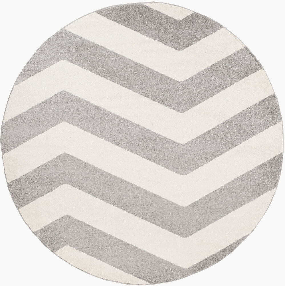 Horizon Machine Woven Rug — Cream/Slate