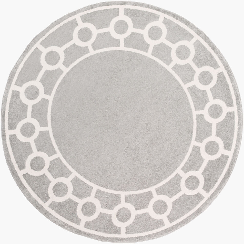 Horizon Machine Woven Rug — Cream/Slate