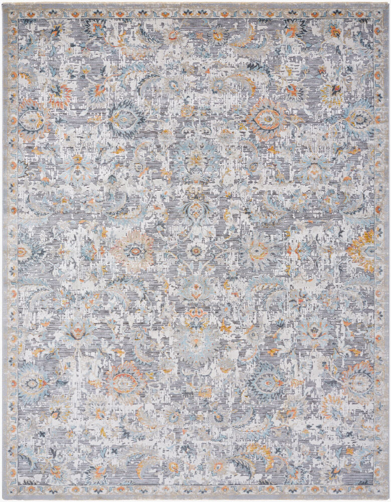 Hassler Machine Woven Rug — Charcoal/Light Slate