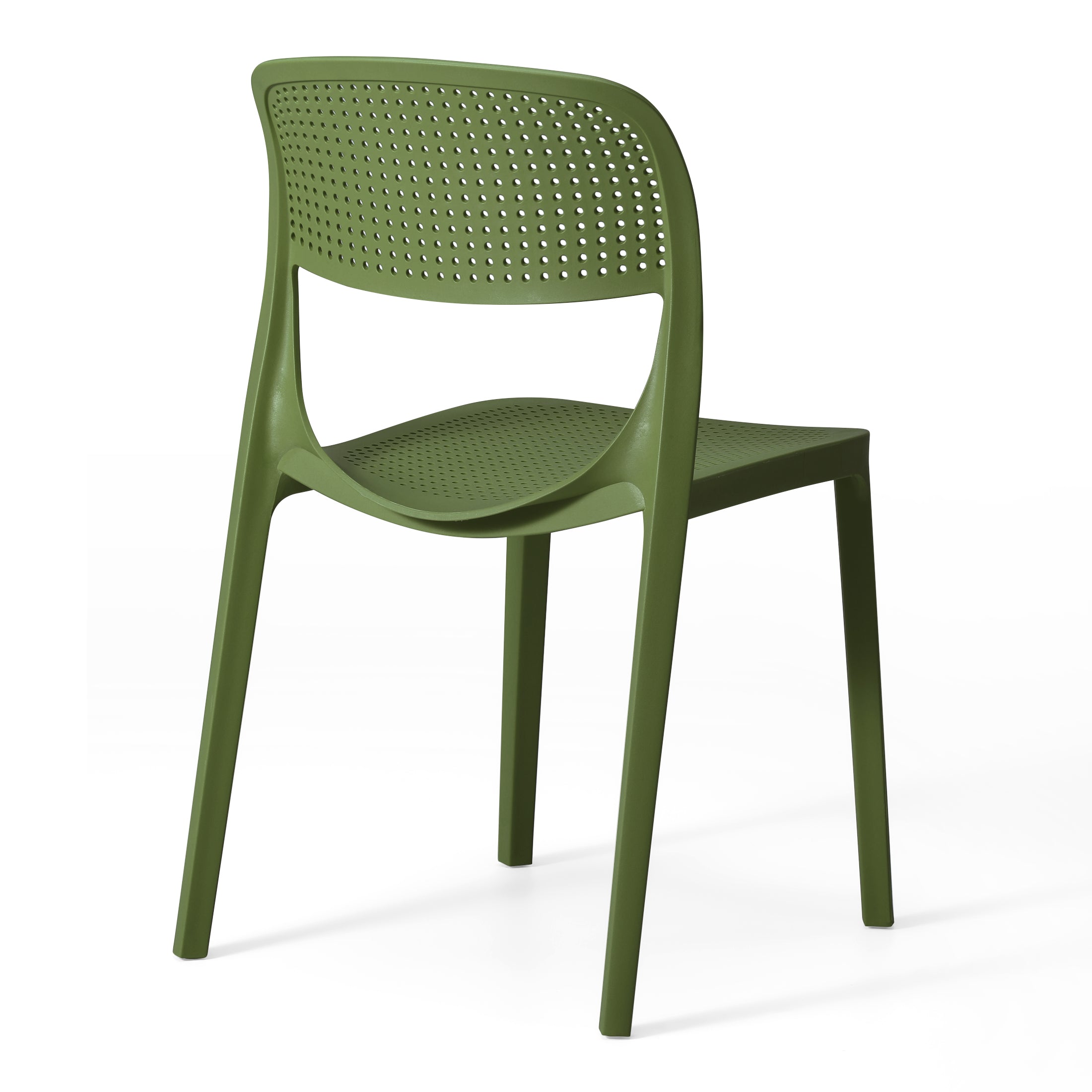 Polyform Stacking Dining Side Chair (Set of 2) Seahawk Designs Patio Dining Chairs