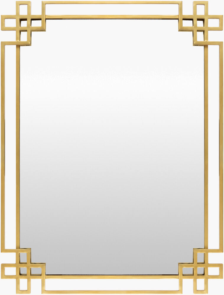 Seth Accent Mirror — Gold