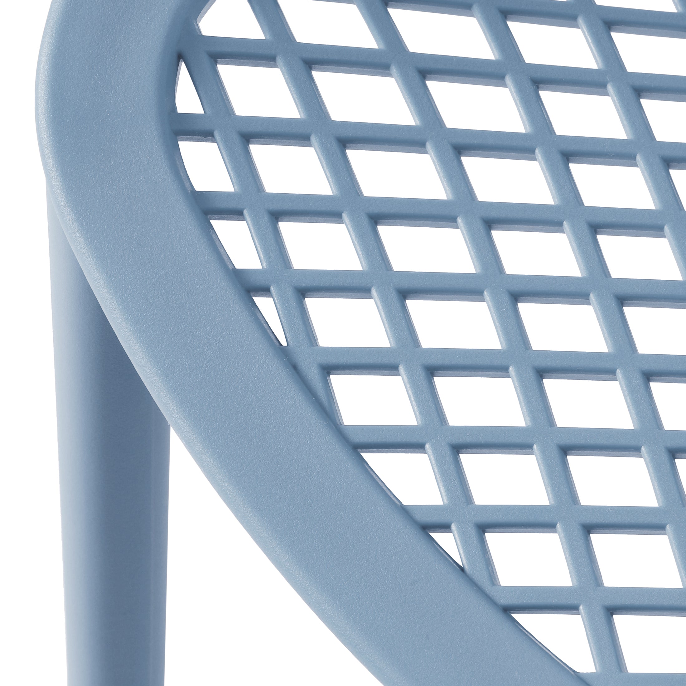 Polyform Stacking Dining Side Chair (Set of 2) Seahawk Designs Patio Dining Chairs