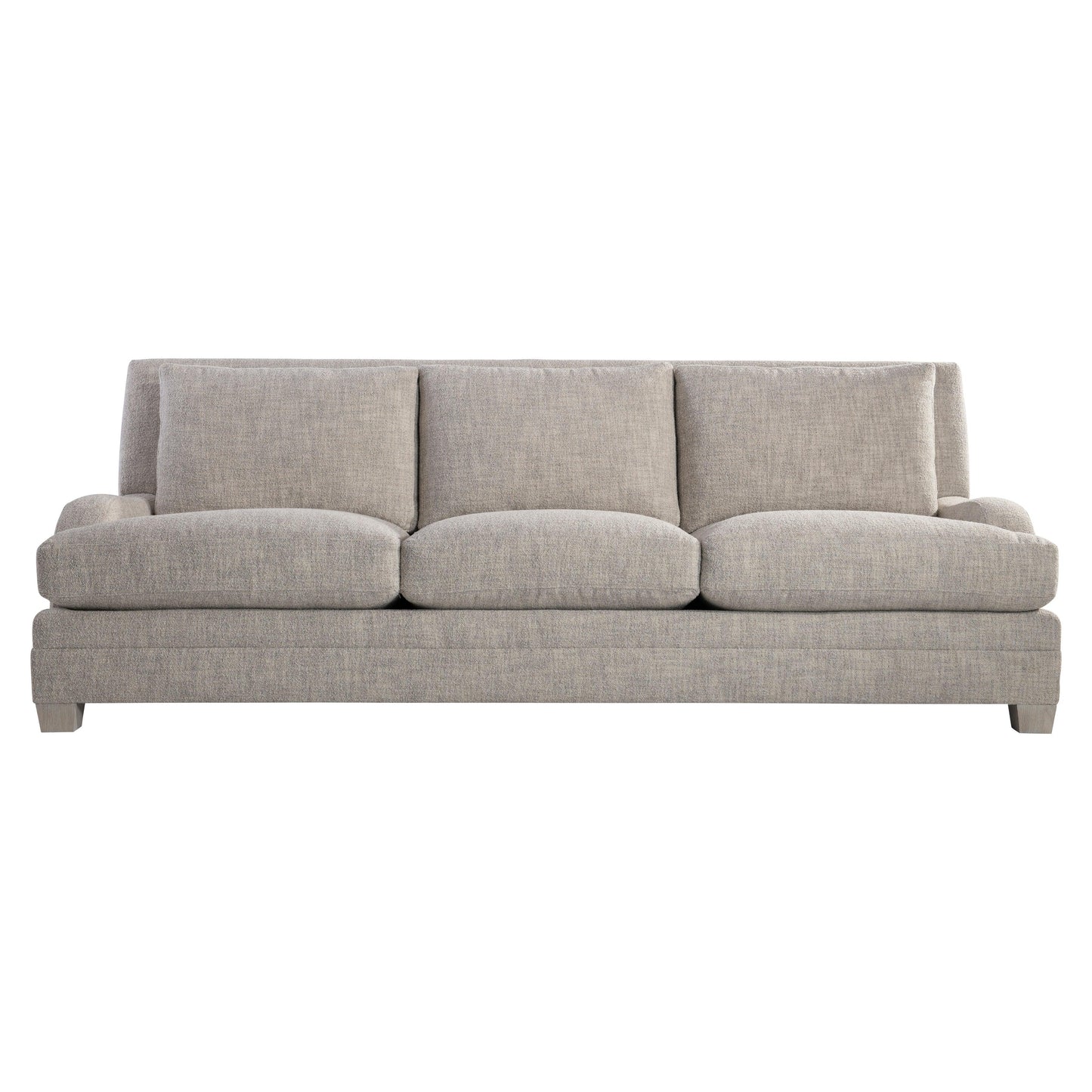 Bernhardt Rollins Fabric Sofa — Low Arms, Lofty Comfort Bernhardt Sofa