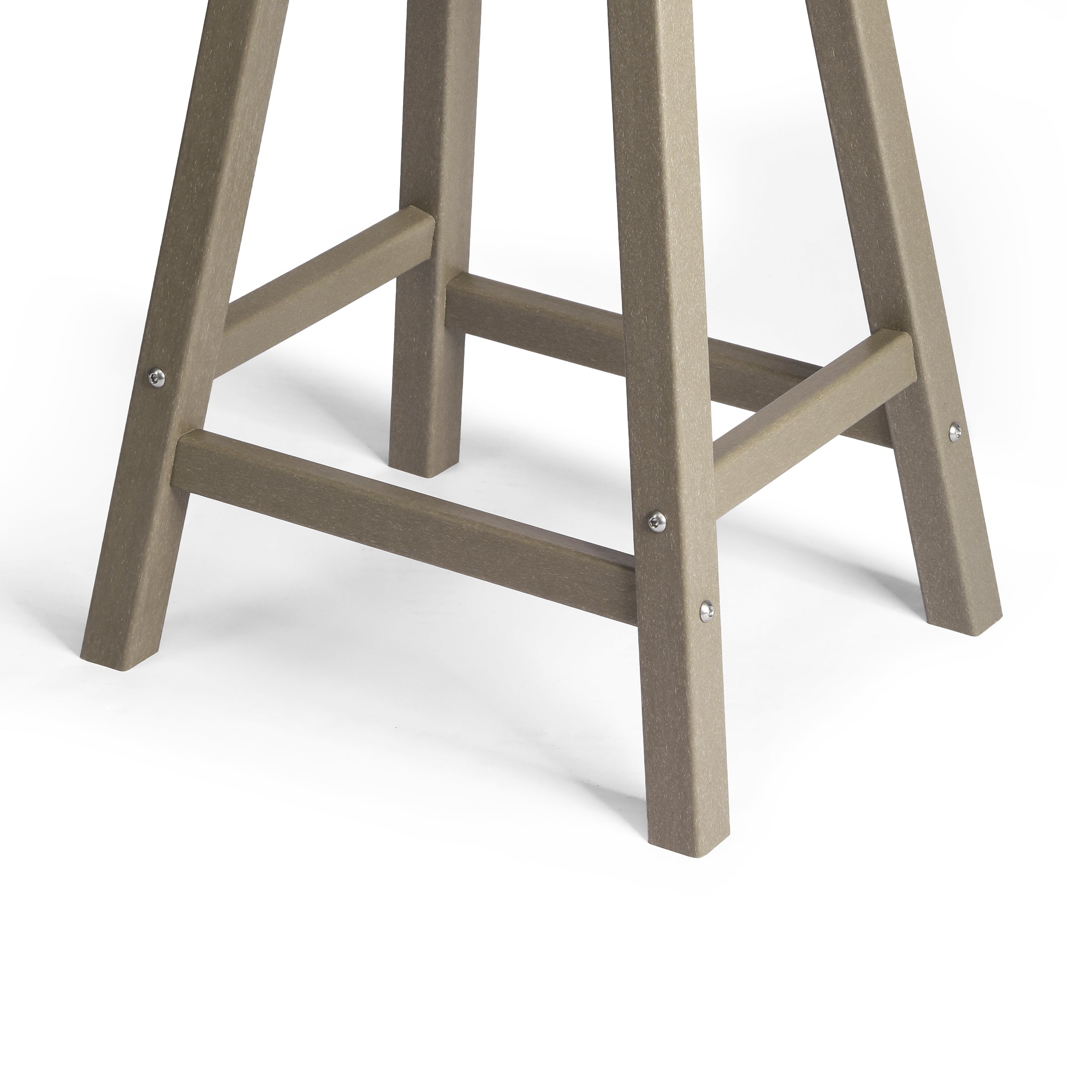 Stockholm All-Weather Outdoor Saddle Counter Stool (24" Height) Seahawk Designs Patio Bar & Counter Stools