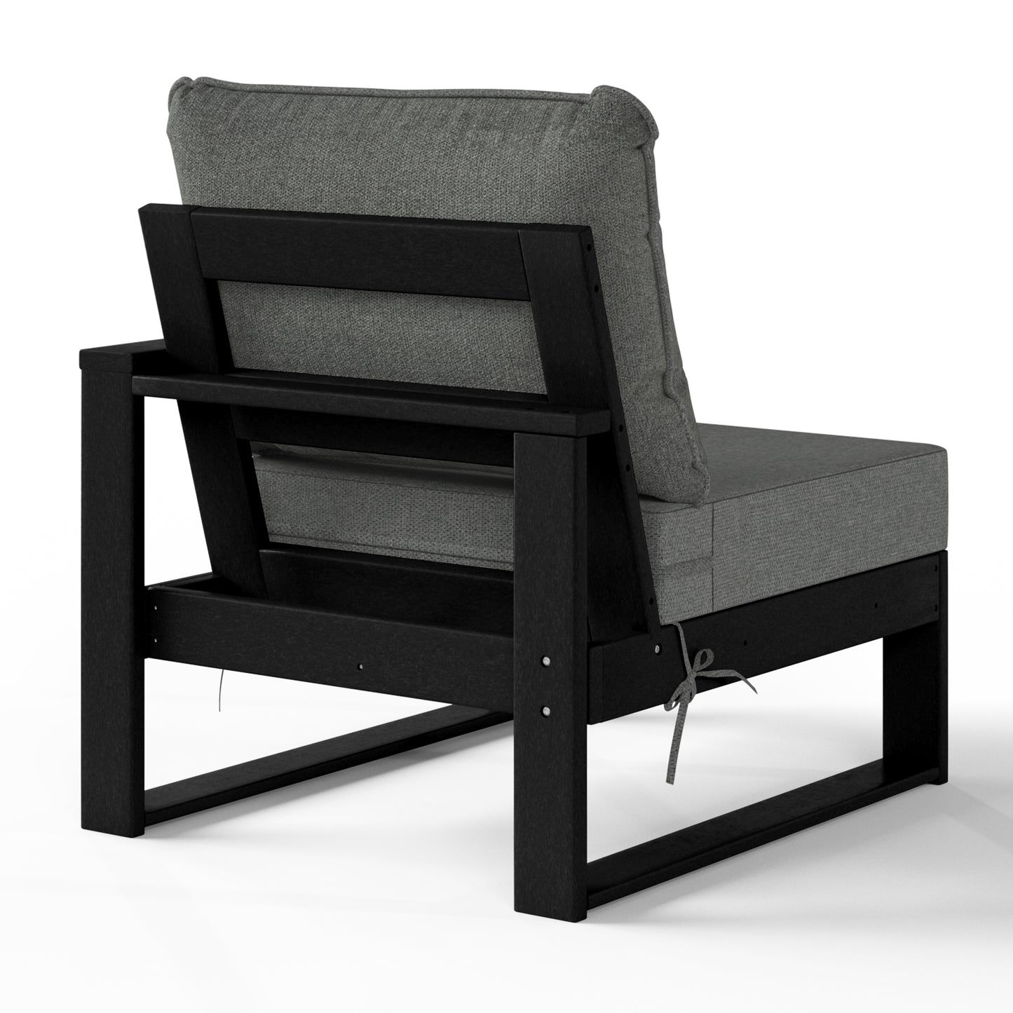 Signature All-Weather Outdoor Modular Patio Deep Seating Right Arm Chair (Right Arm Sectional Seat) Seahawk Designs Patio Chairs