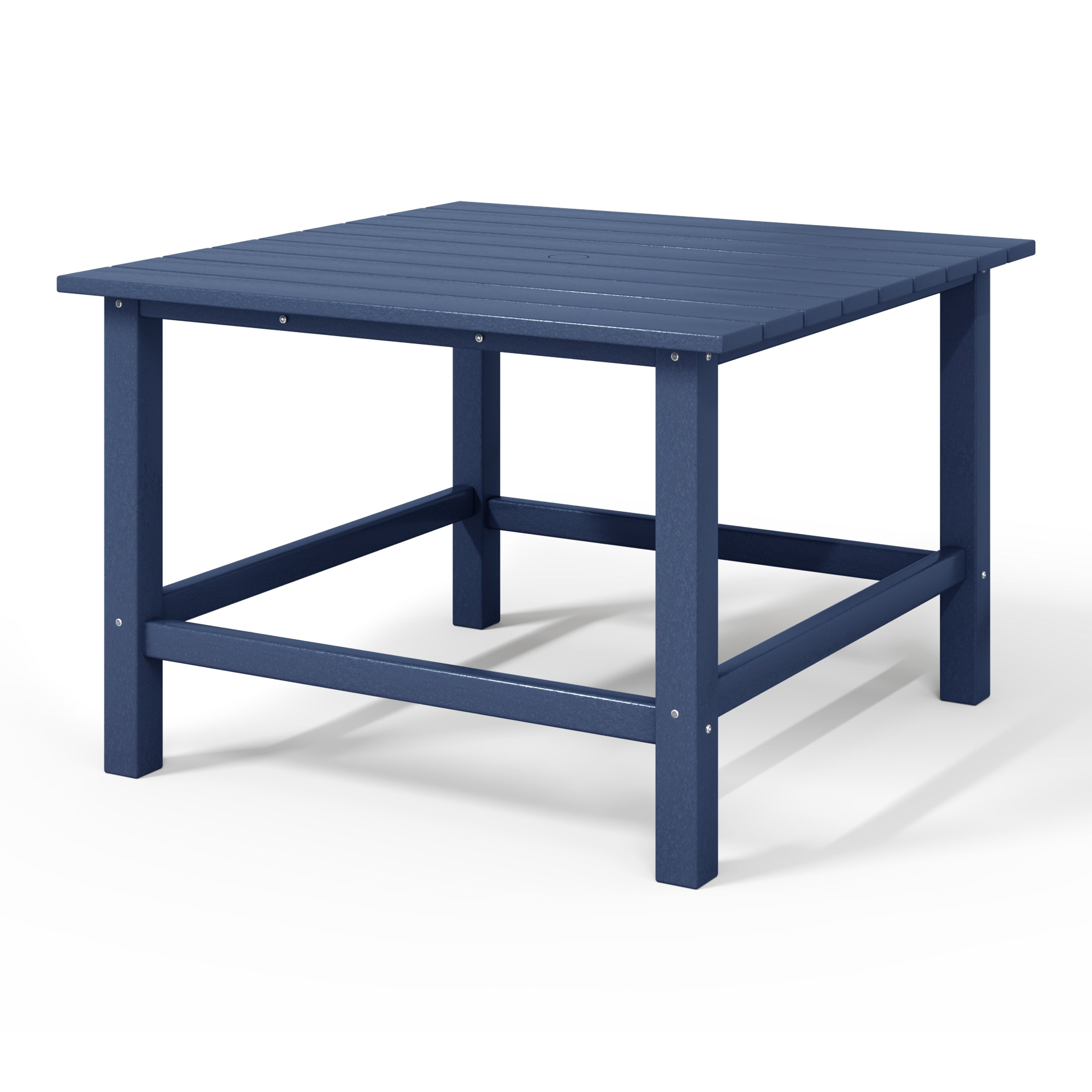 Tiny Terraces Kids' All-Weather Outdoor Square Dining Table (31" Top) Seahawk Designs Kids Patio Dining Tables
