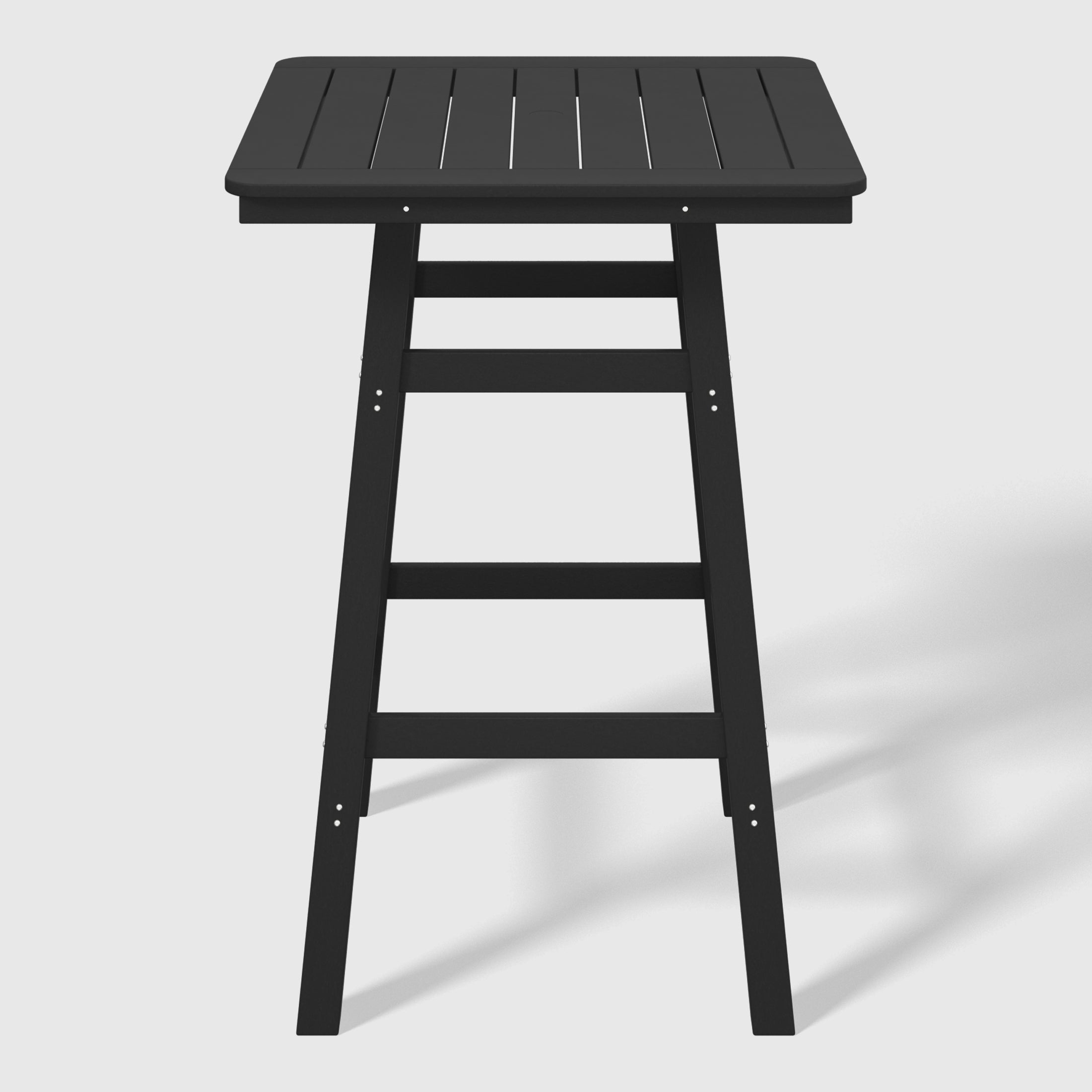 Stockholm All-Weather Outdoor 30" Square Bar Table (42" Height) Seahawk Designs Patio Bar Tables