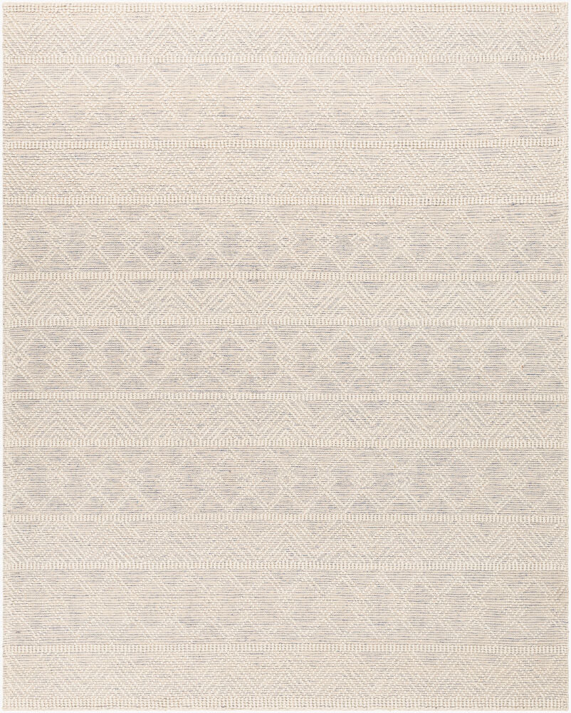 Hygge Handmade Rug — Blue/White