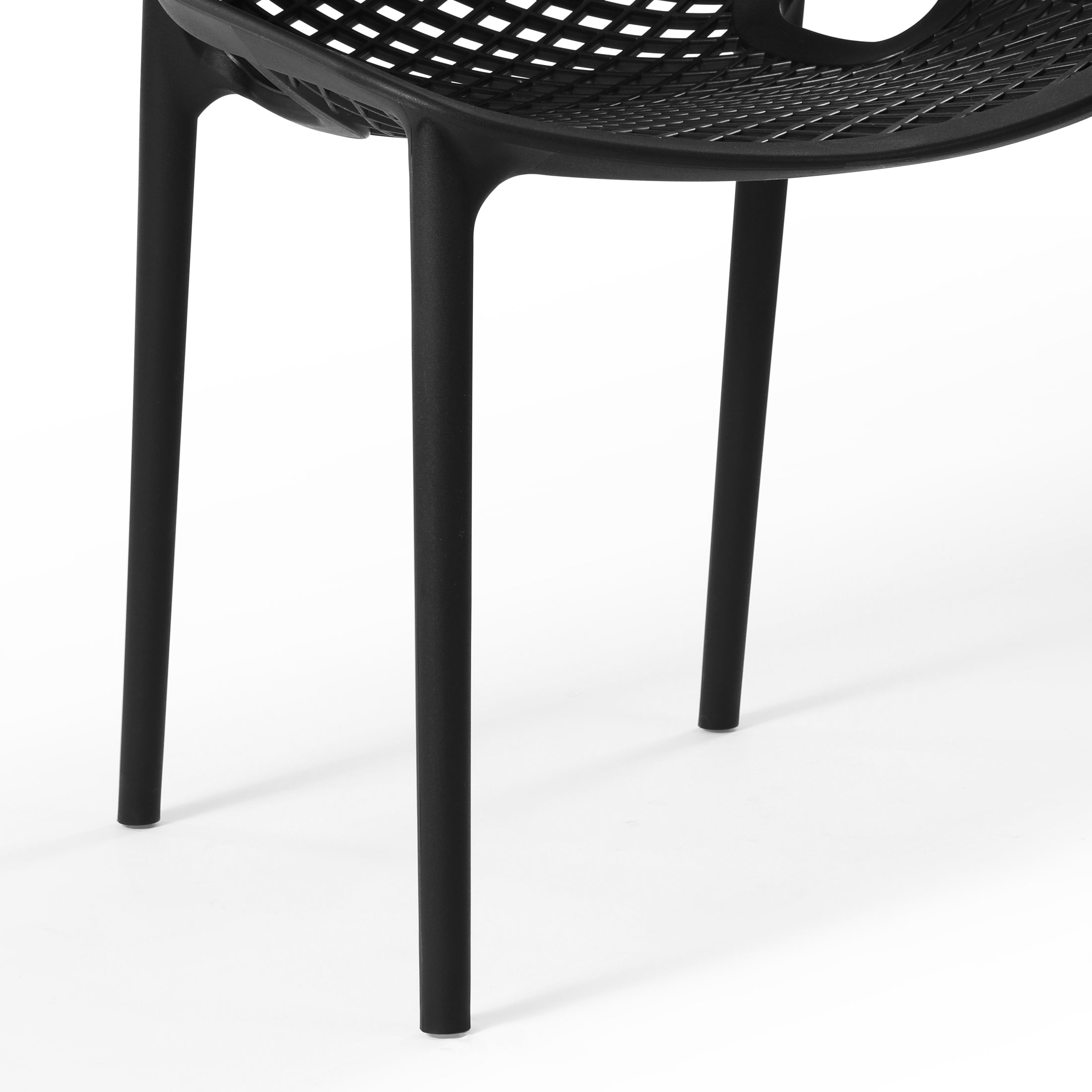 Polyform Stacking Dining Side Chair (Set of 2) Seahawk Designs Patio Dining Chairs