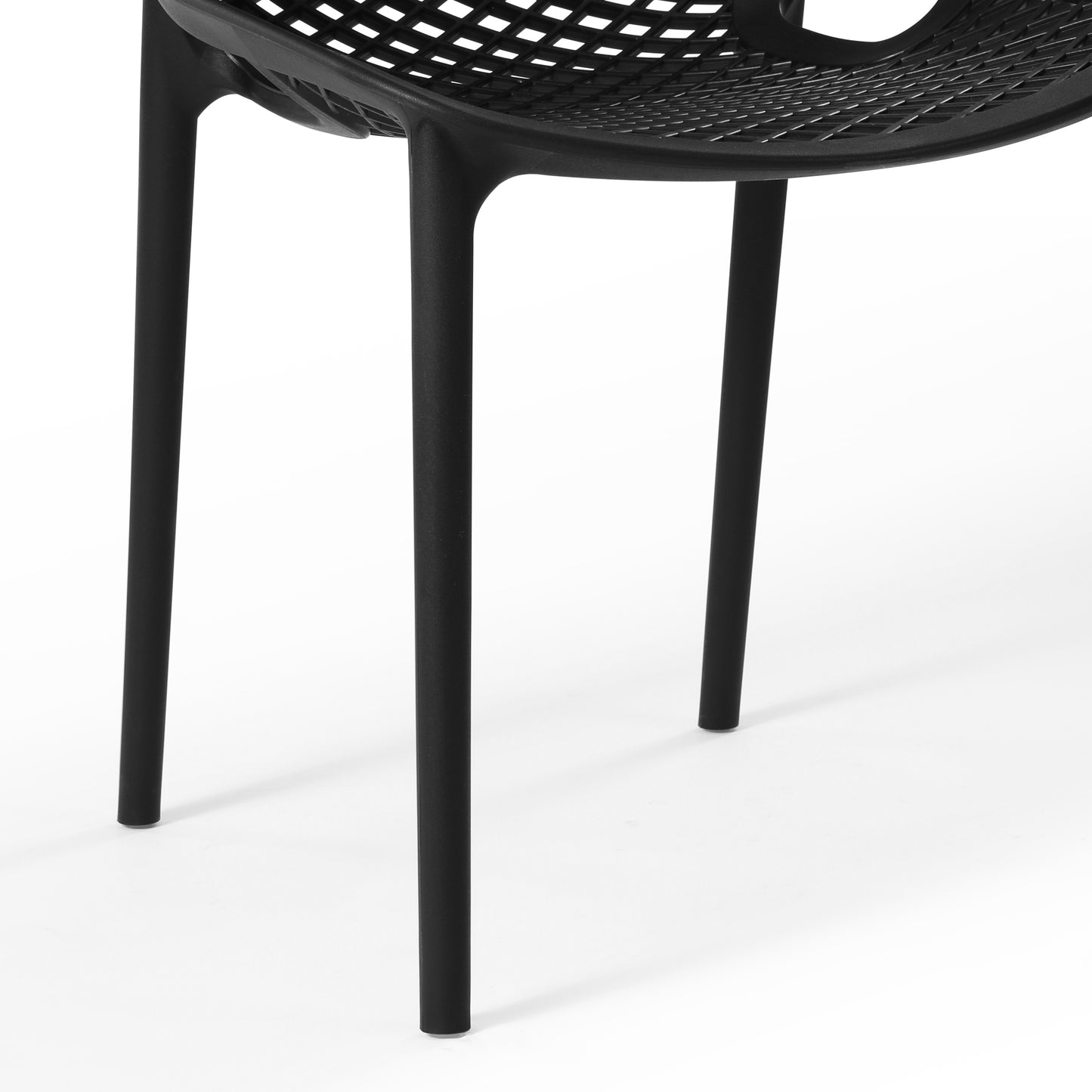 Polyform Stacking Dining Side Chair (Set of 2) Seahawk Designs Patio Dining Chairs