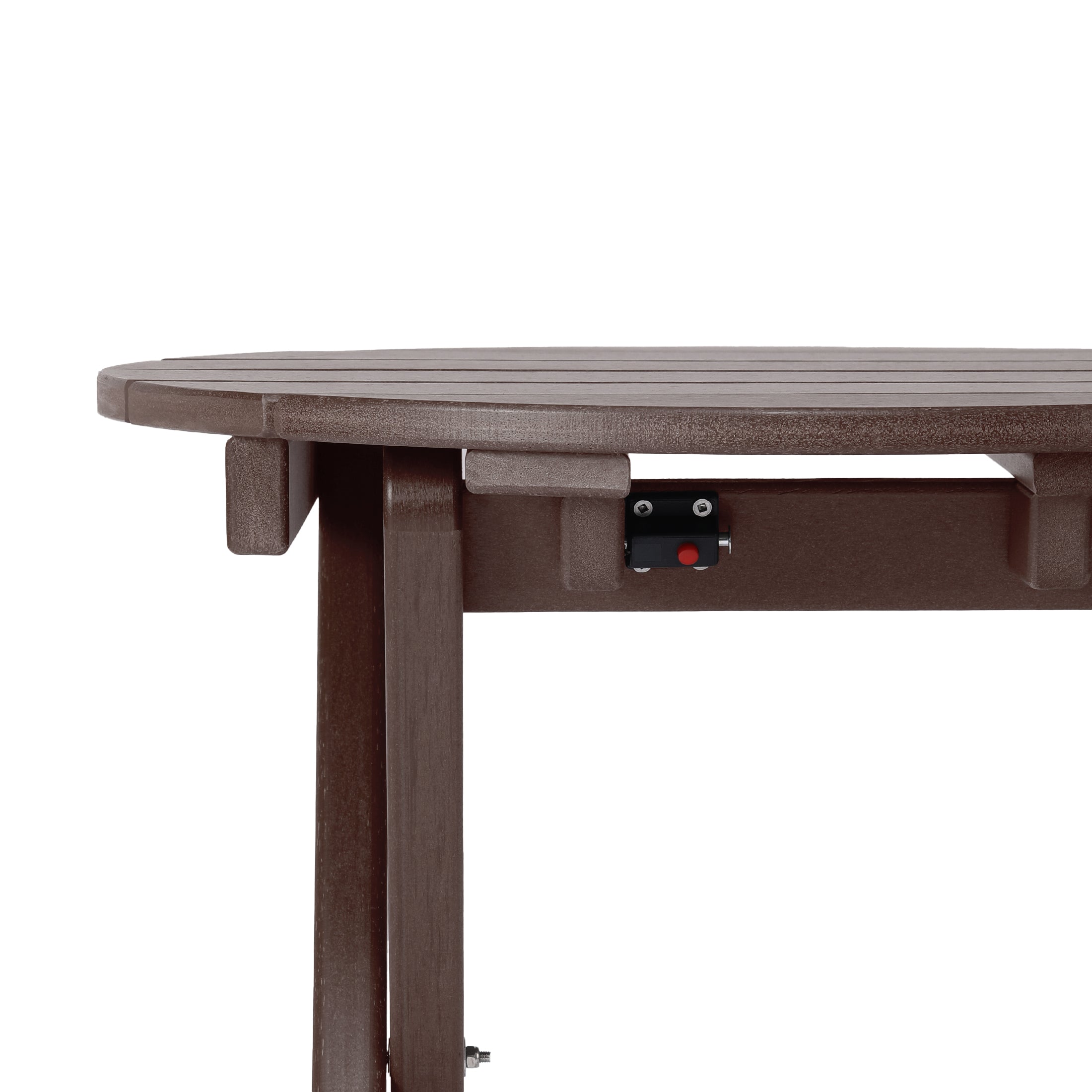 Tuscany All-Weather Outdoor Patio Round Folding Dining Table (24" Top) Seahawk Designs Patio Dining Tables