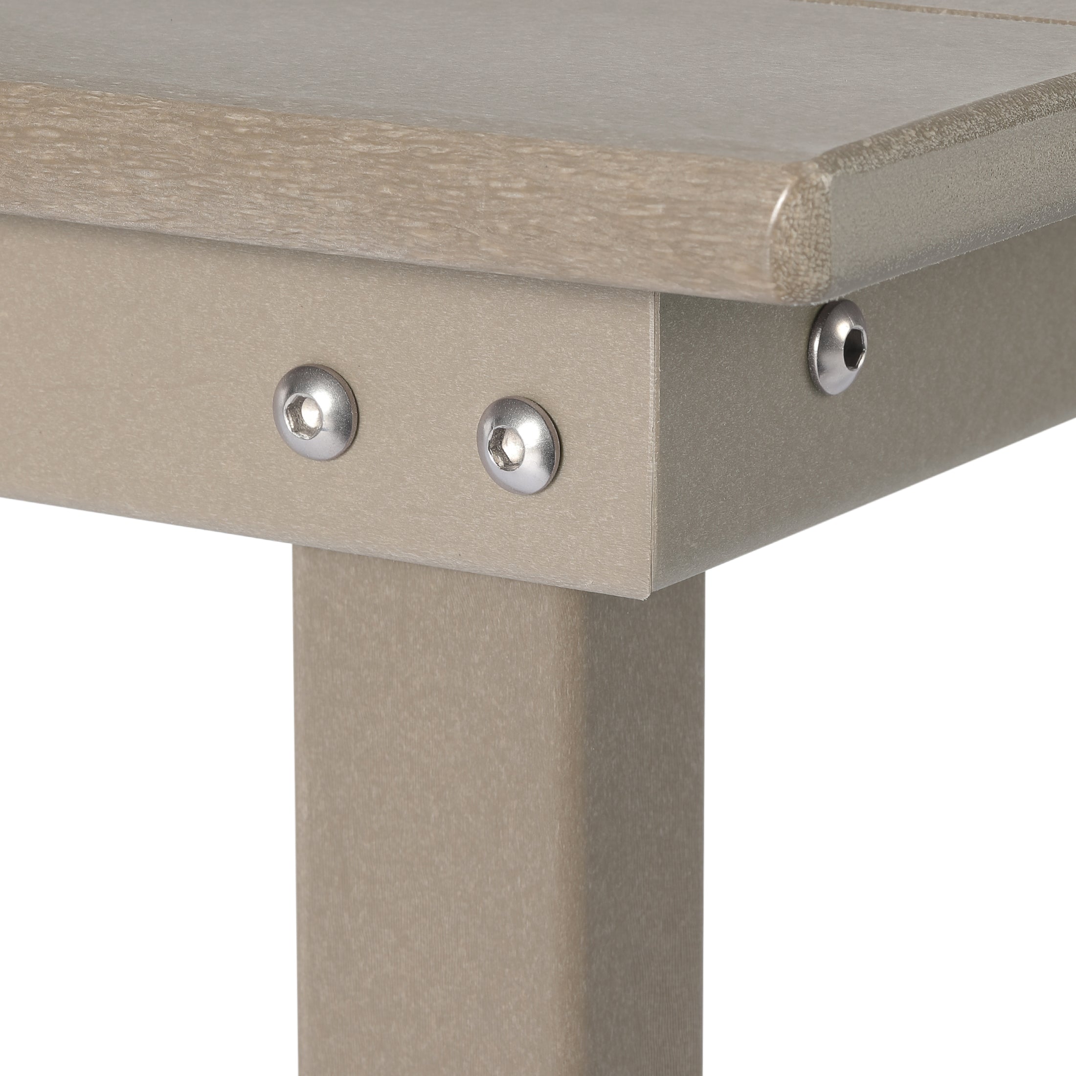 Tuscany All-Weather Outdoor 65" Trestle Dining Bench Seahawk Designs Patio Benches
