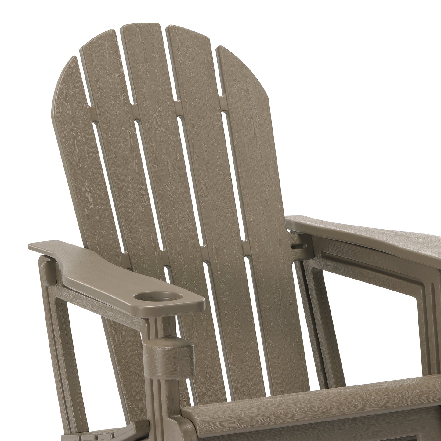 Snap'n Lock Adirondack Chair with Cupholder (No Tools or Hardware) Seahawk Designs Adirondack Chairs