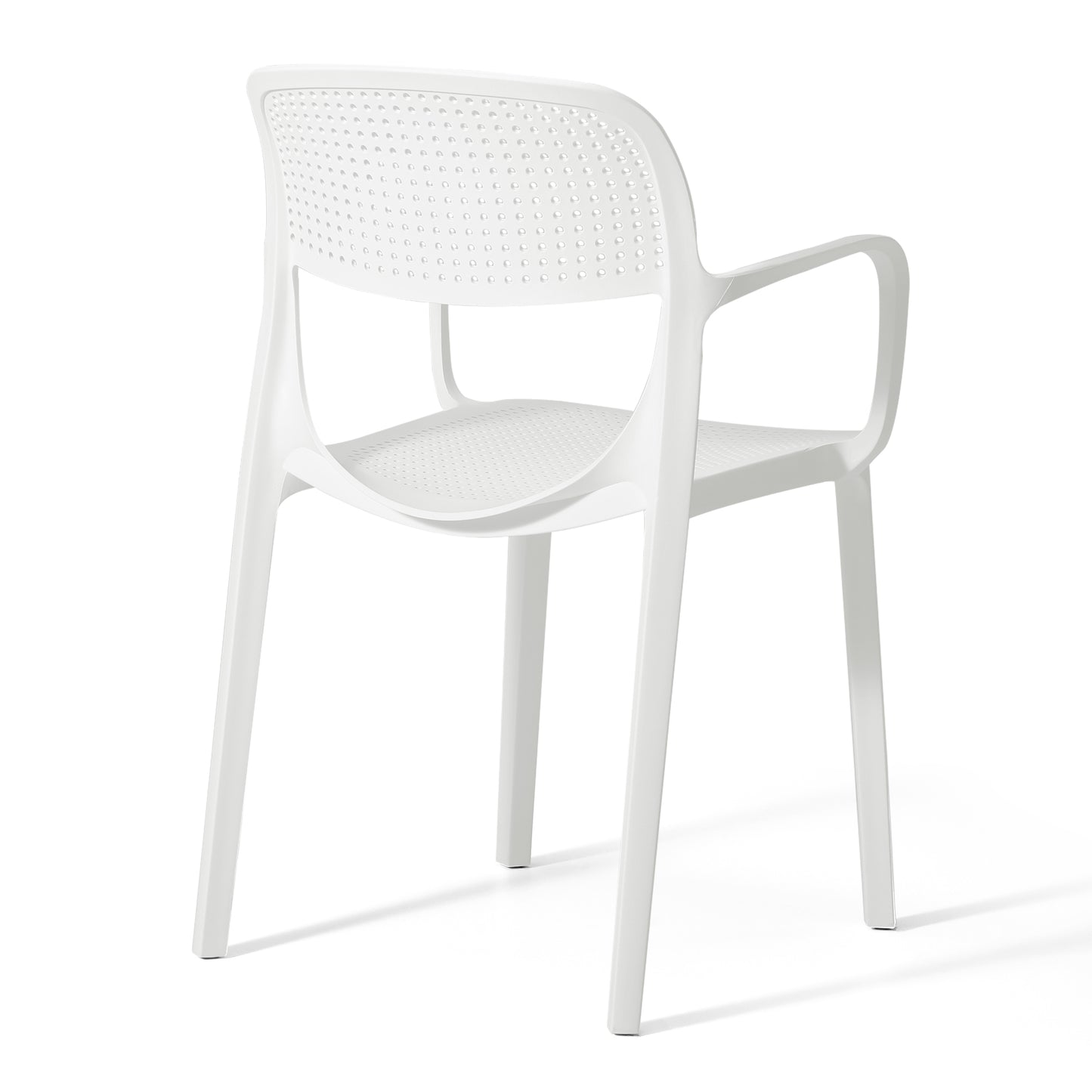 Polyform Stacking Dining Arm Chair (Set of 2) Seahawk Designs Patio Dining Chairs