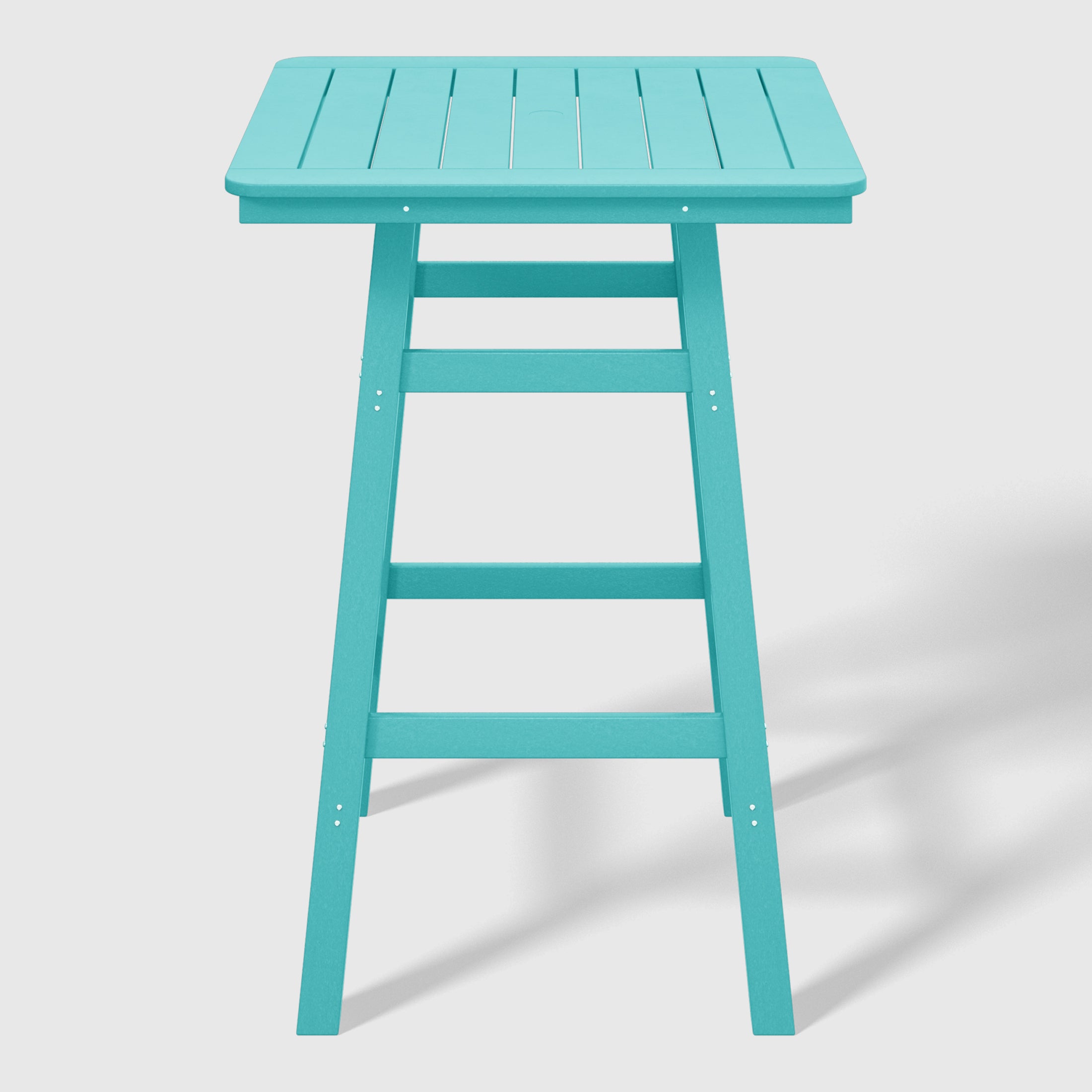 Stockholm All-Weather Outdoor 30" Square Bar Table (42" Height) Seahawk Designs Patio Bar Tables