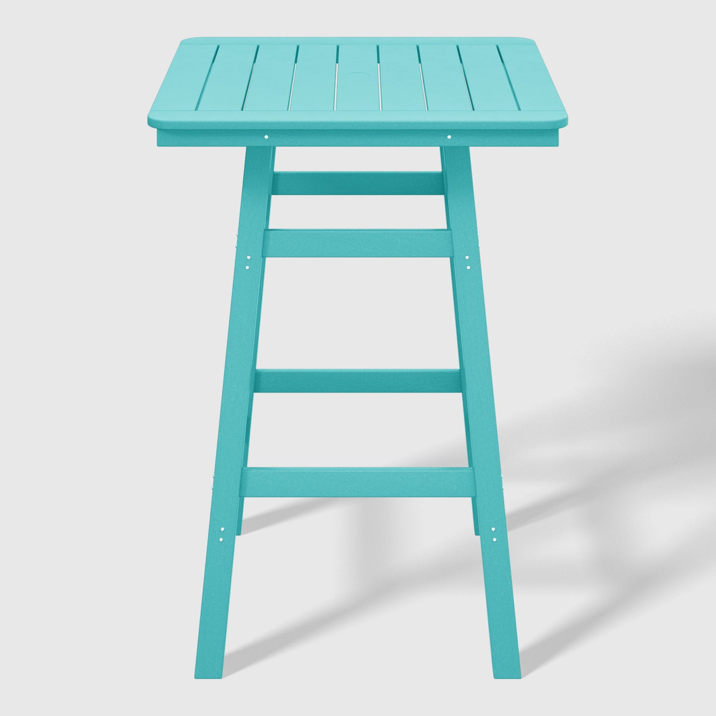 Stockholm All-Weather Outdoor 30" Square Bar Table (42" Height) Seahawk Designs Patio Bar Tables