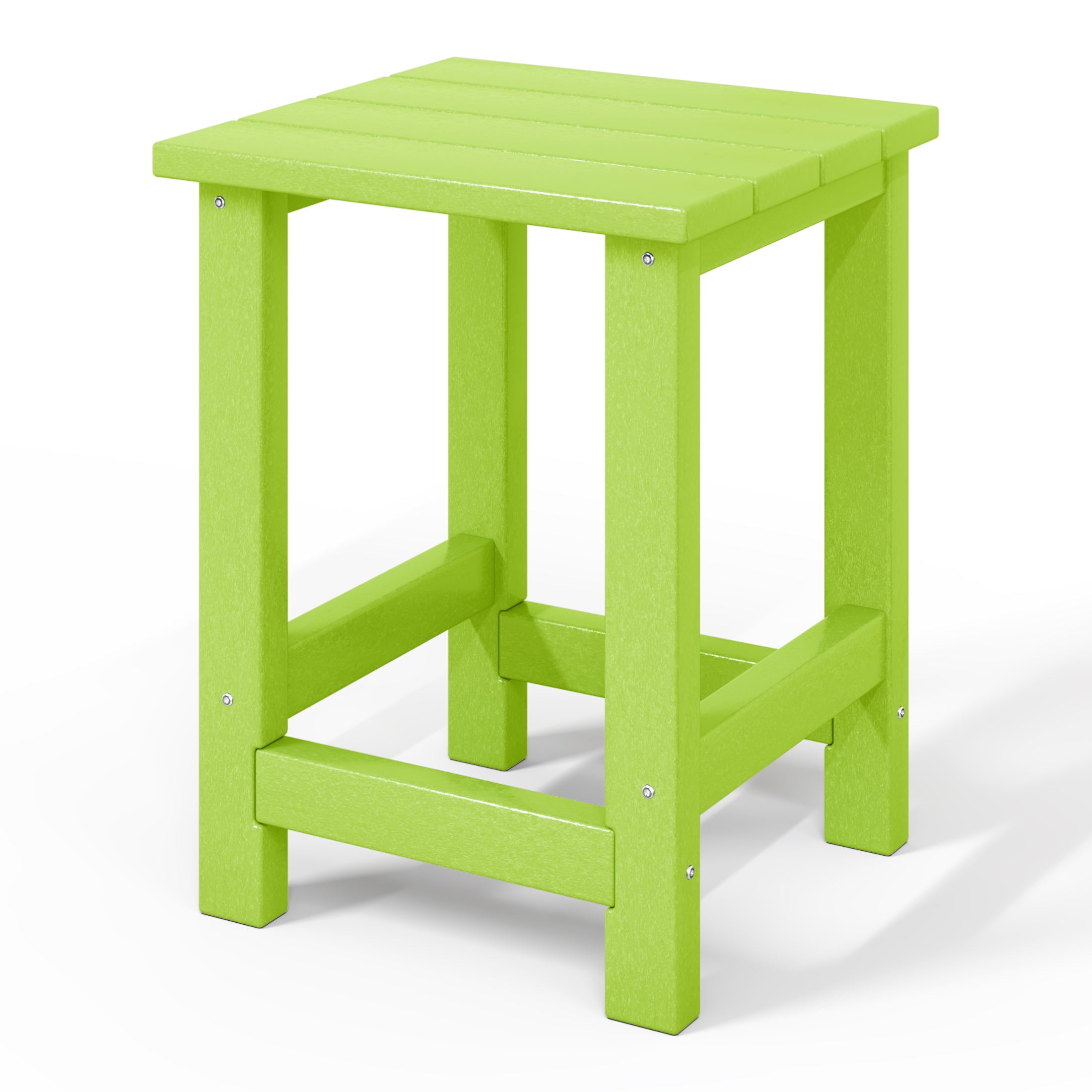 Tiny Terraces Kids' All-Weather Outdoor Side Table (12" Top) Seahawk Designs Kids Patio Side Tables