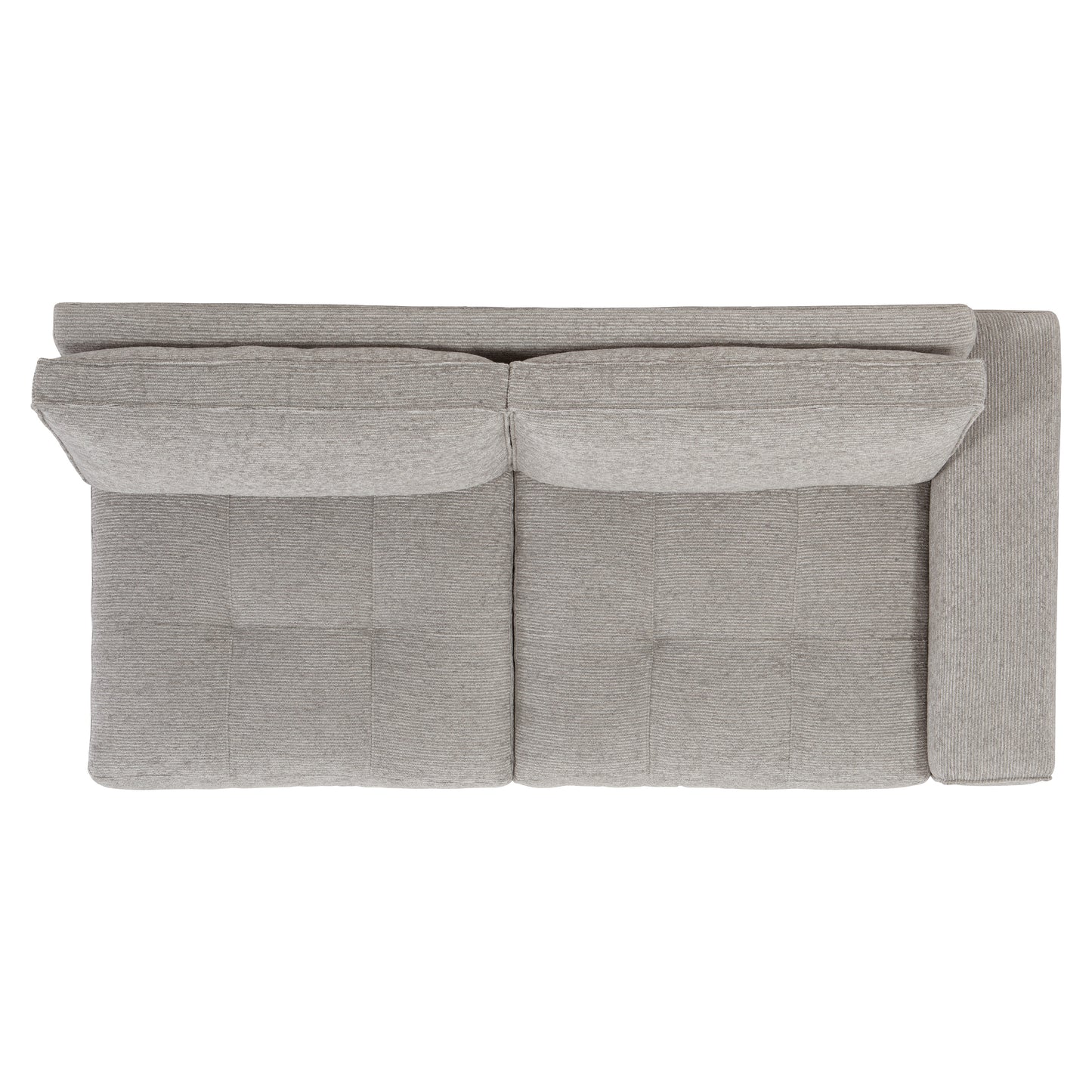 Nest Fabric Right Arm Loveseat