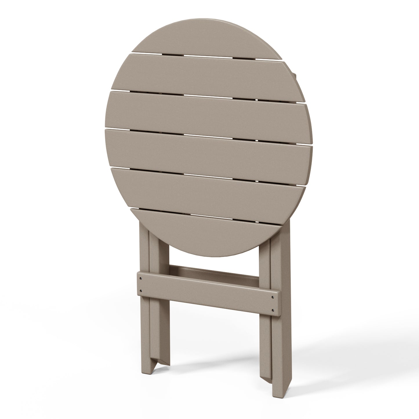 Tuscany All-Weather Outdoor Patio Round Folding Dining Table (24" Top) Seahawk Designs Patio Dining Tables